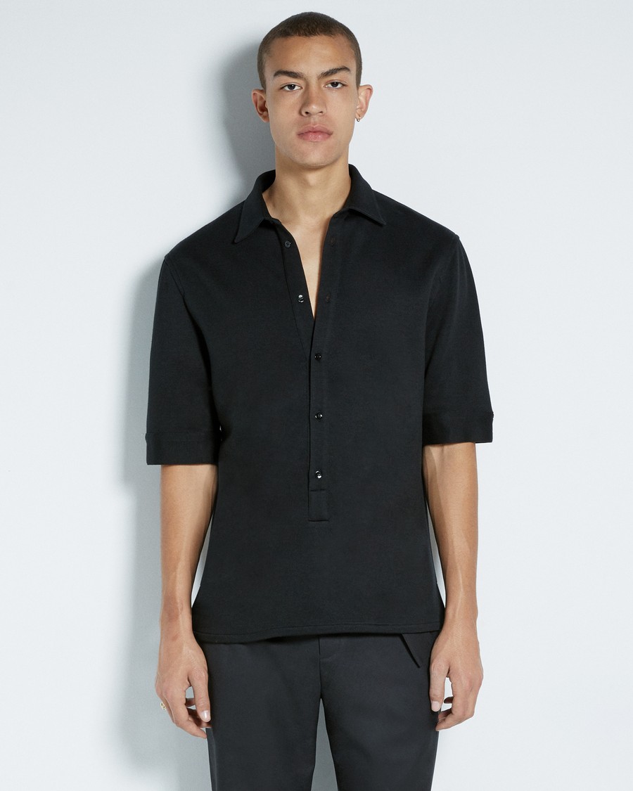 Helmut Lang Placket Polo Shirt | Official site