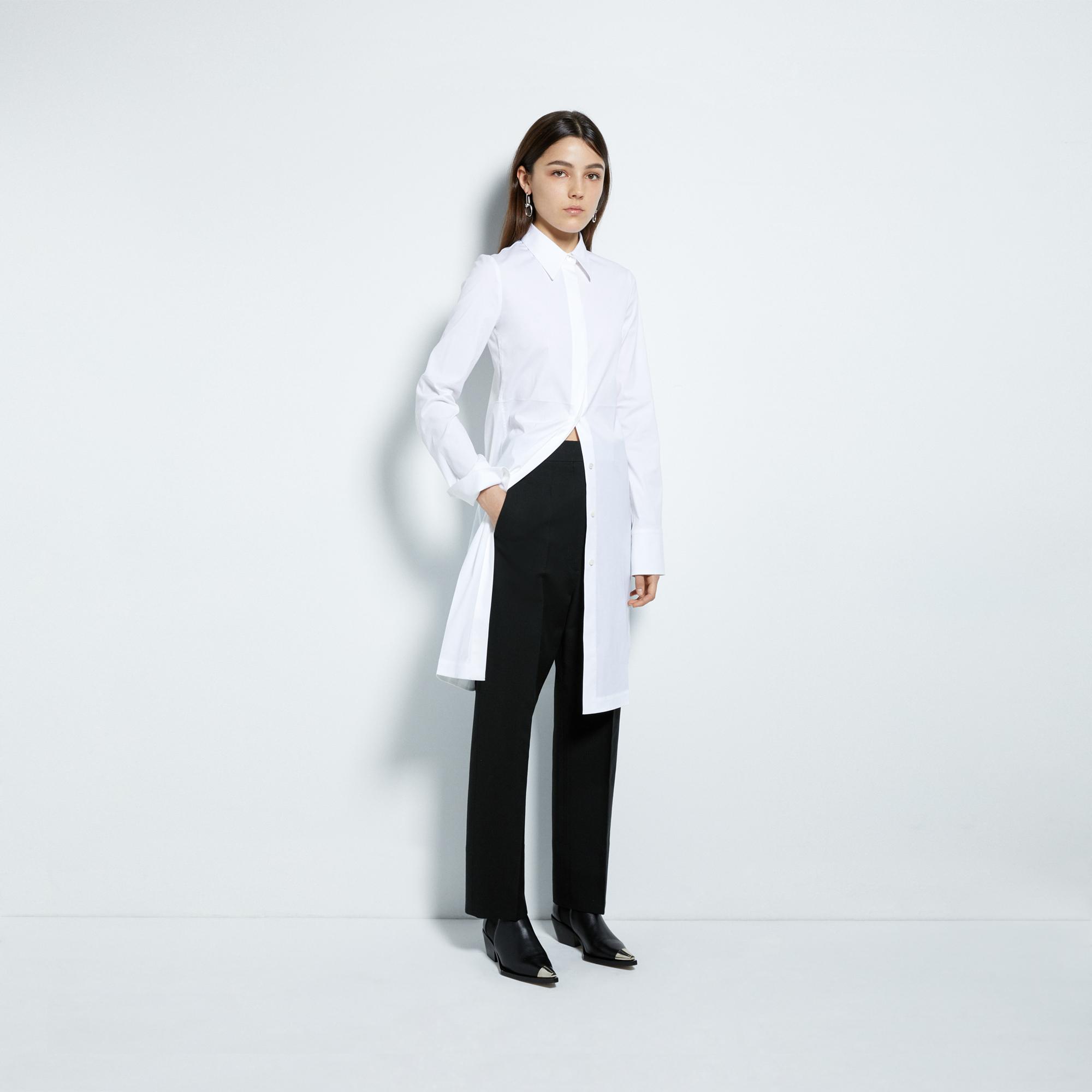 light blue dress blouse