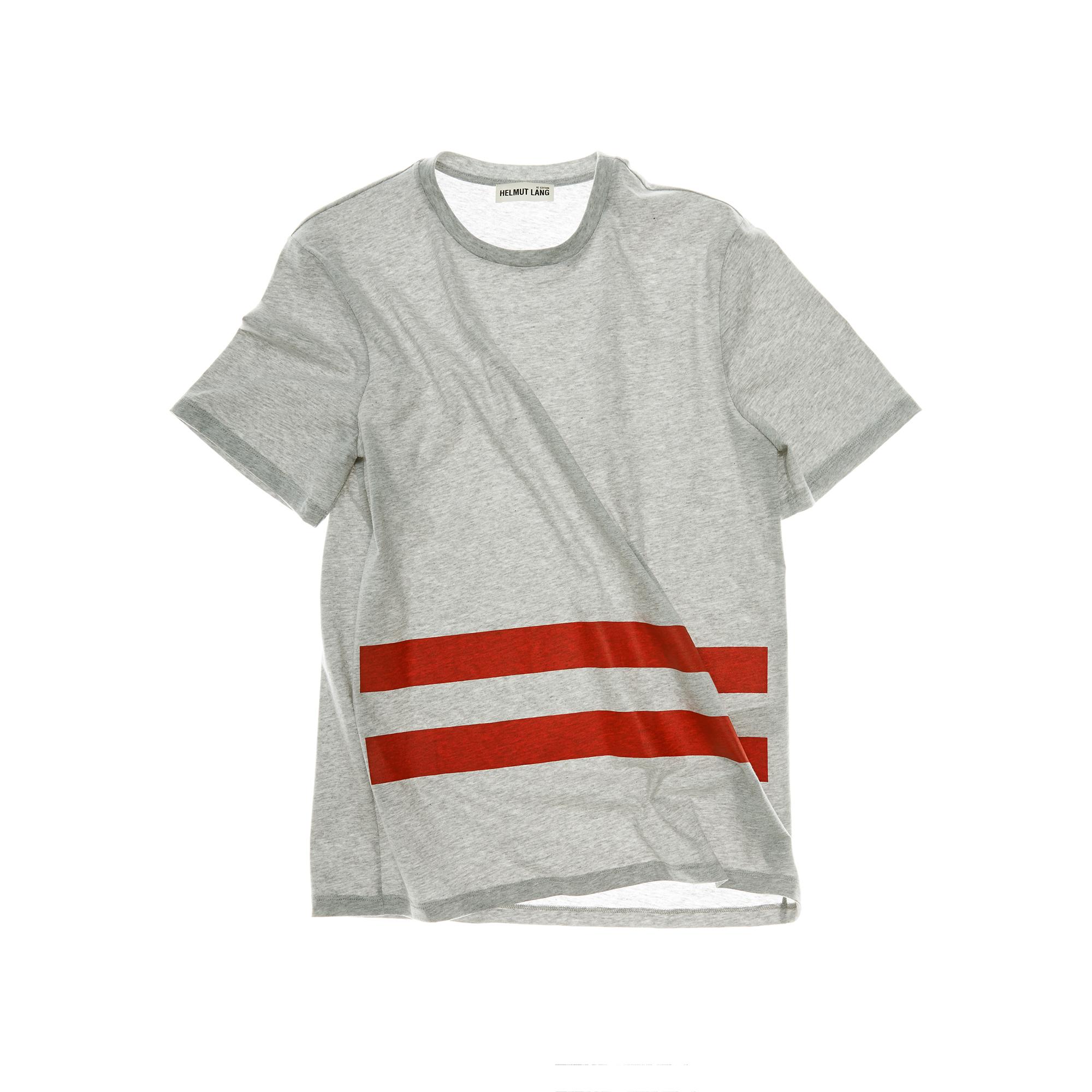 red helmut lang shirt