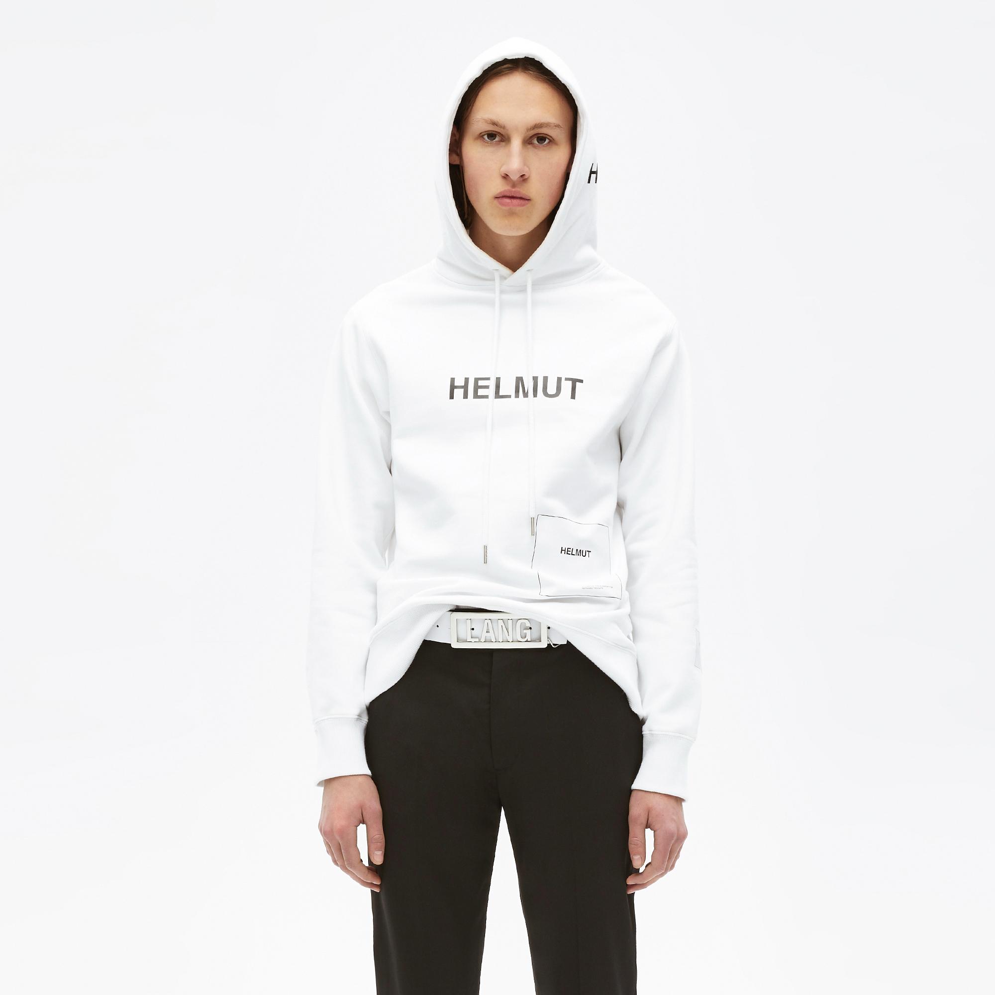 helmut lang index hoodie