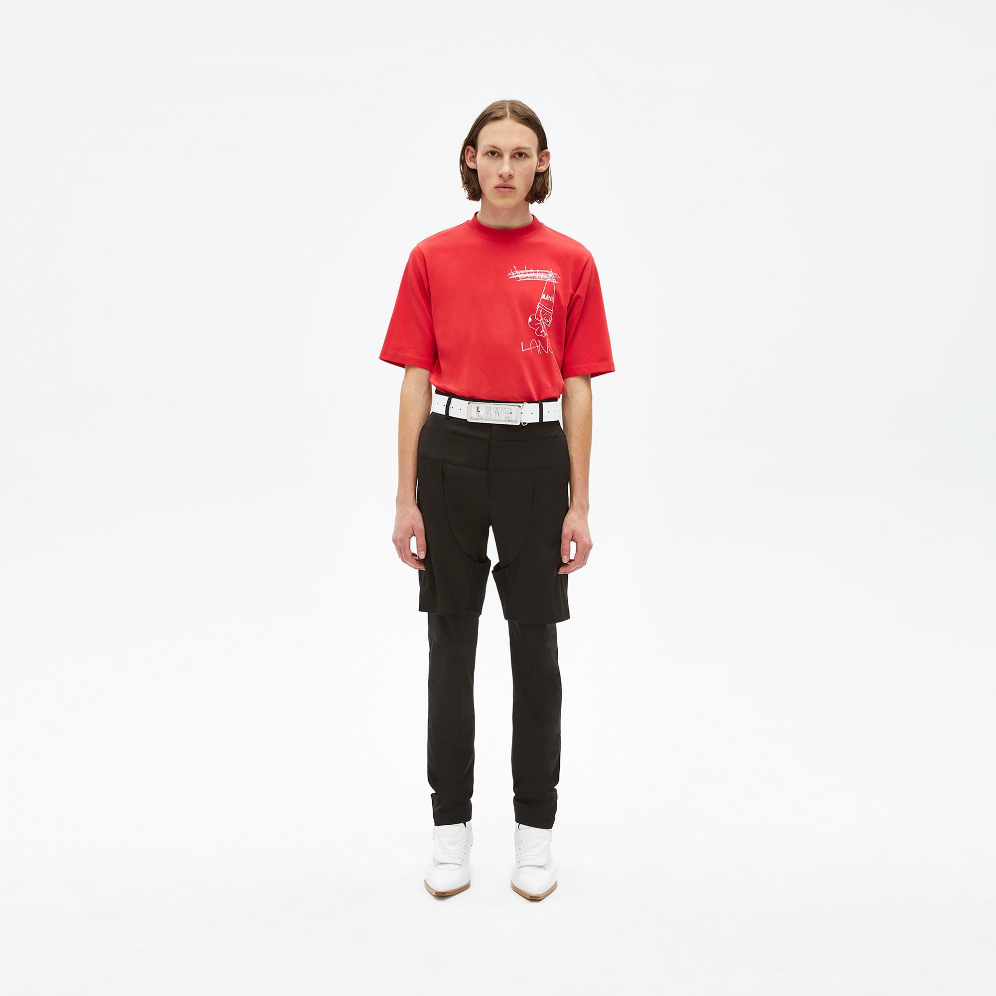 helmut lang puppy t shirt