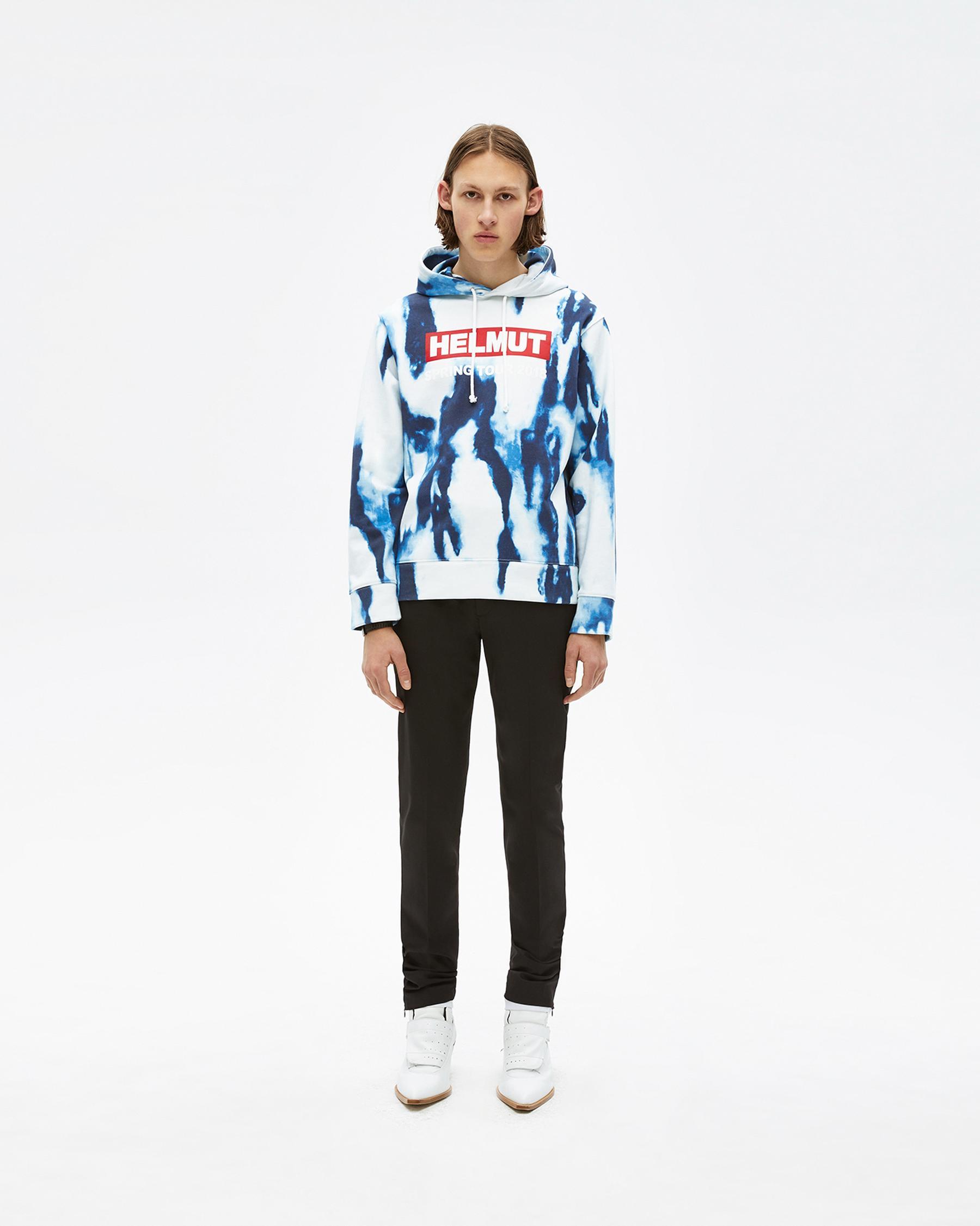 helmut lang tie dye sweatshirt