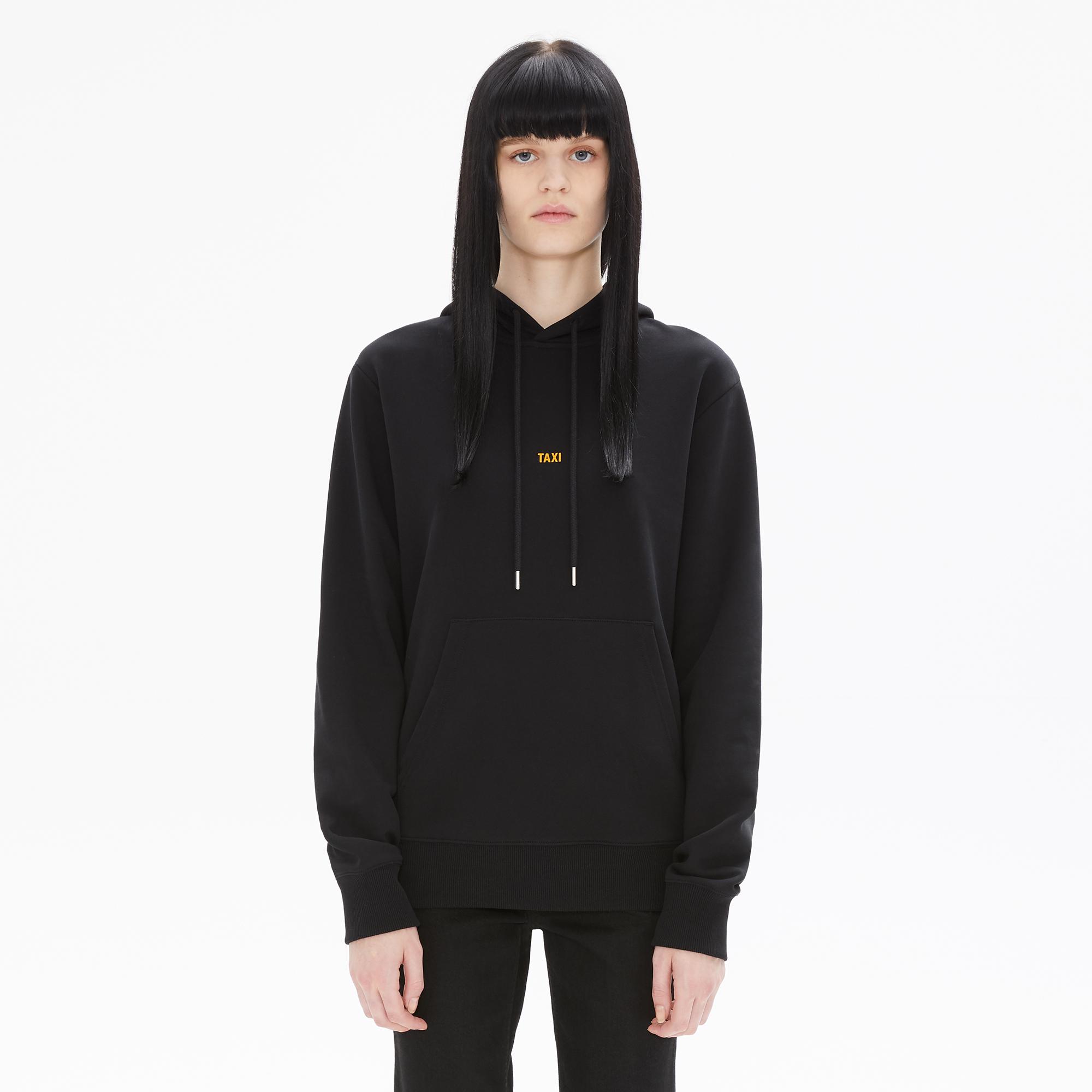 helmut lang taxi hoodie black