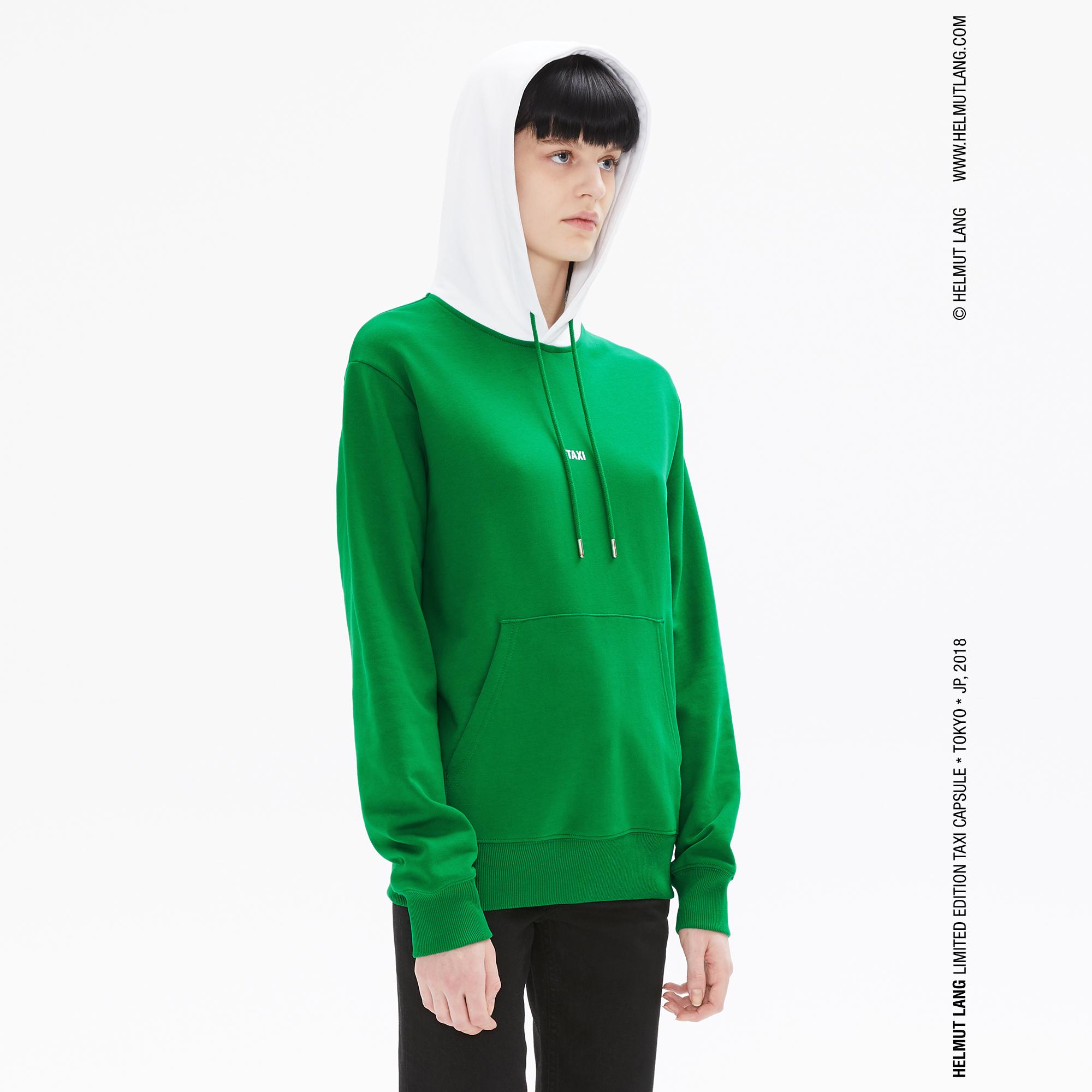 taxi green hoodie