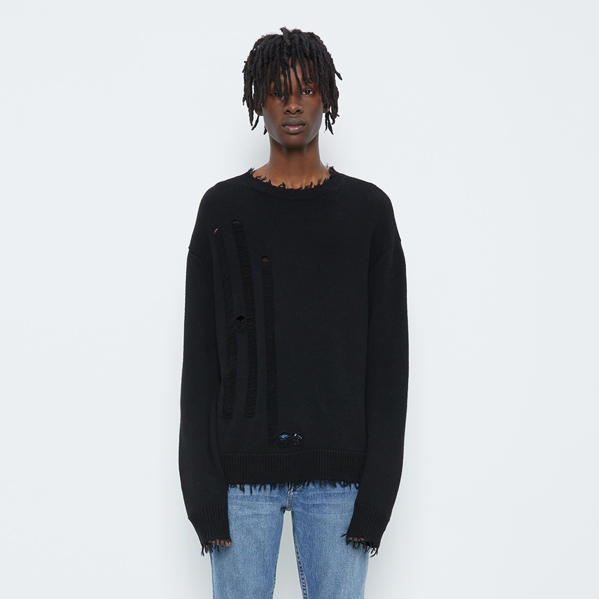 helmut lang black sweater