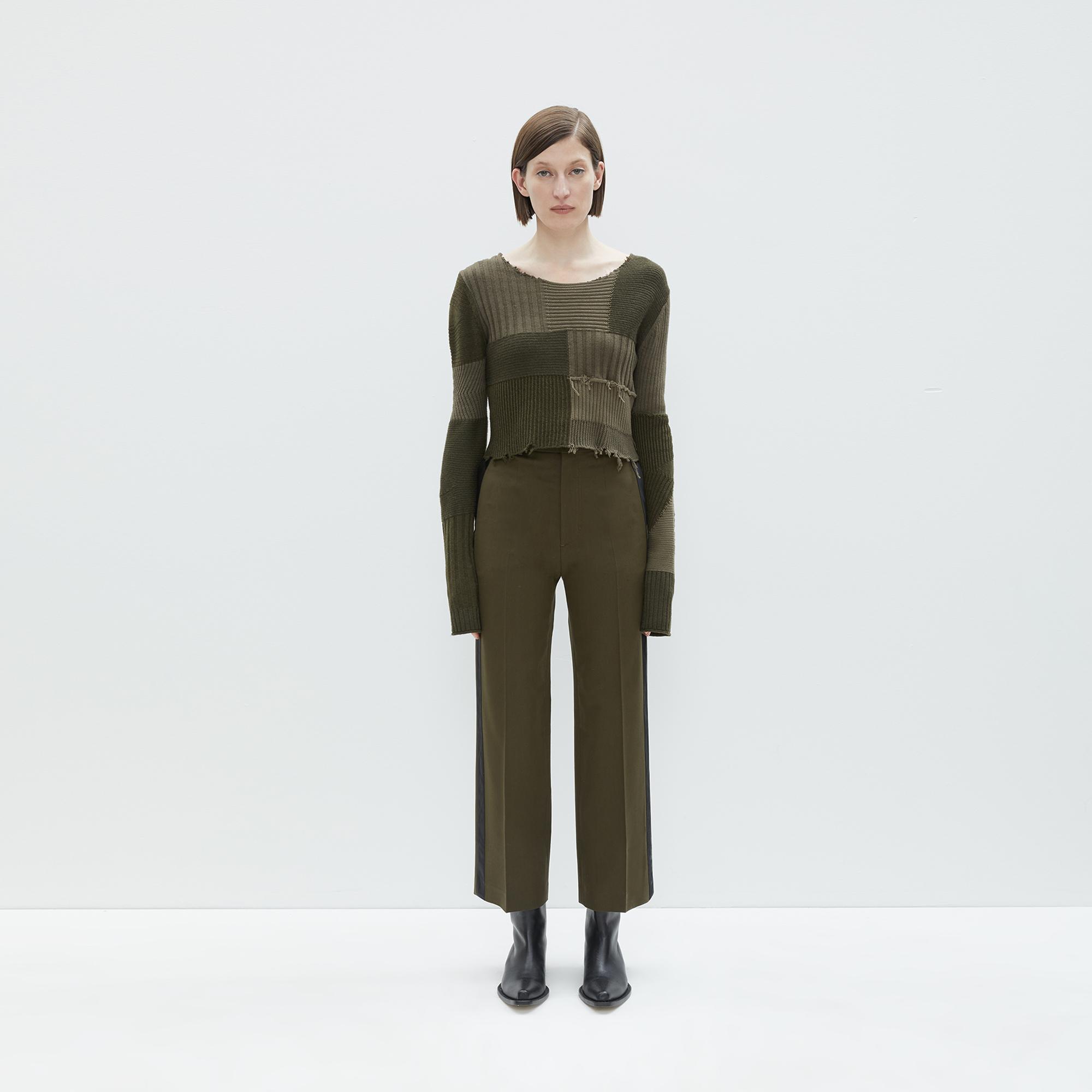 helmut lang military grunge sweater