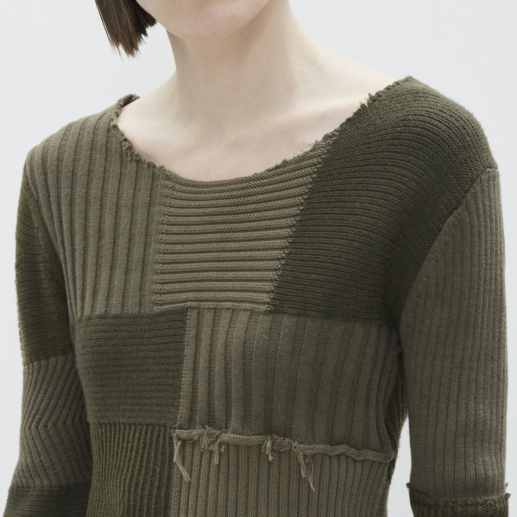 helmut lang military grunge sweater