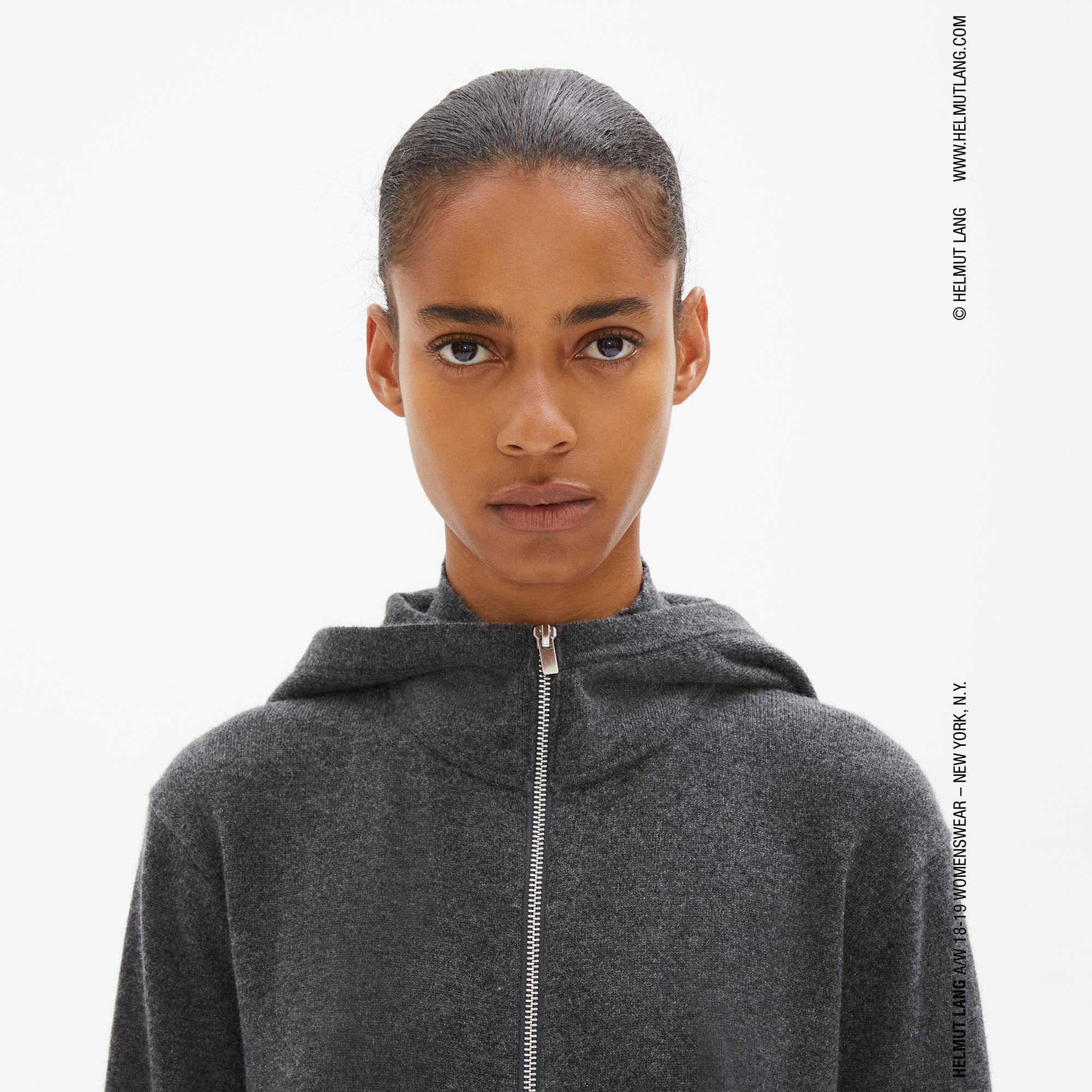 helmut lang cashmere hoodie