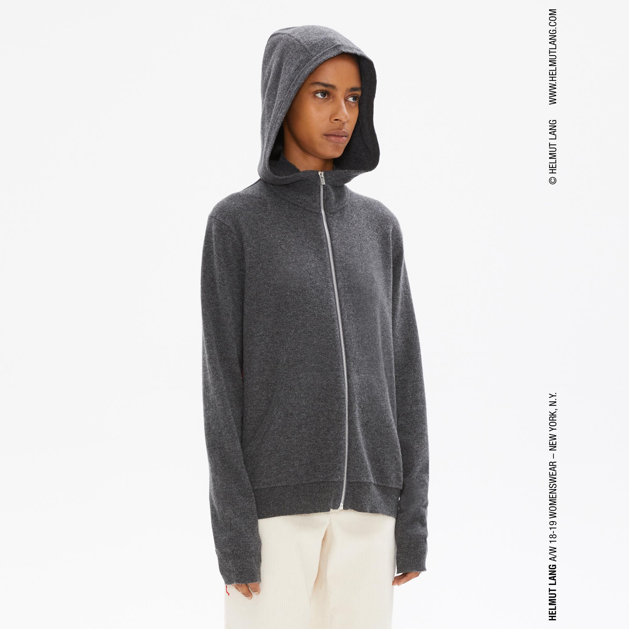 helmut lang cashmere hoodie