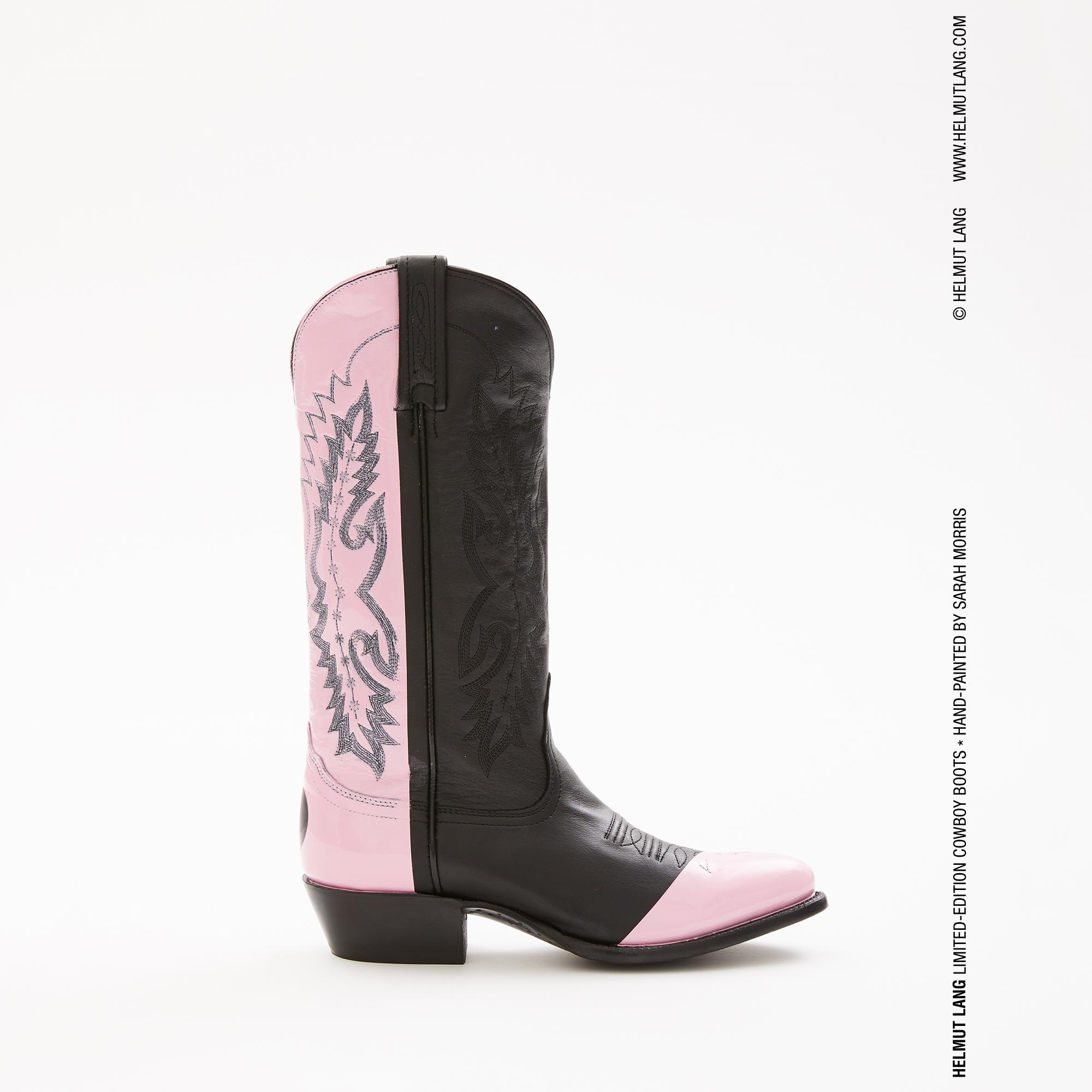 pink mens cowboy boots