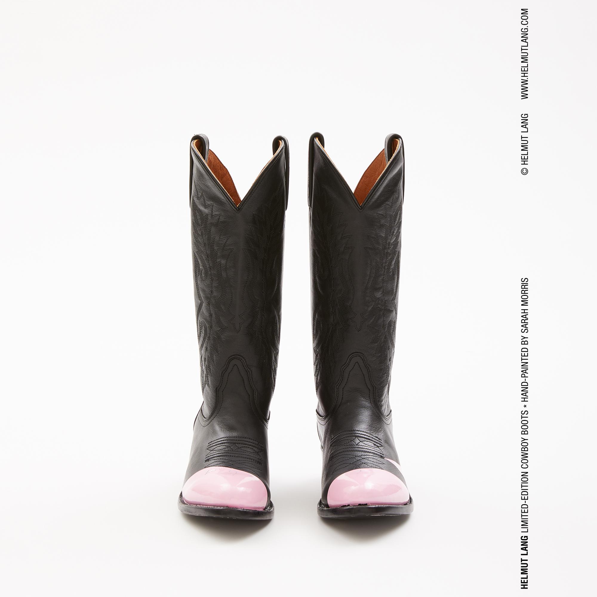 helmut lang cowboy boots