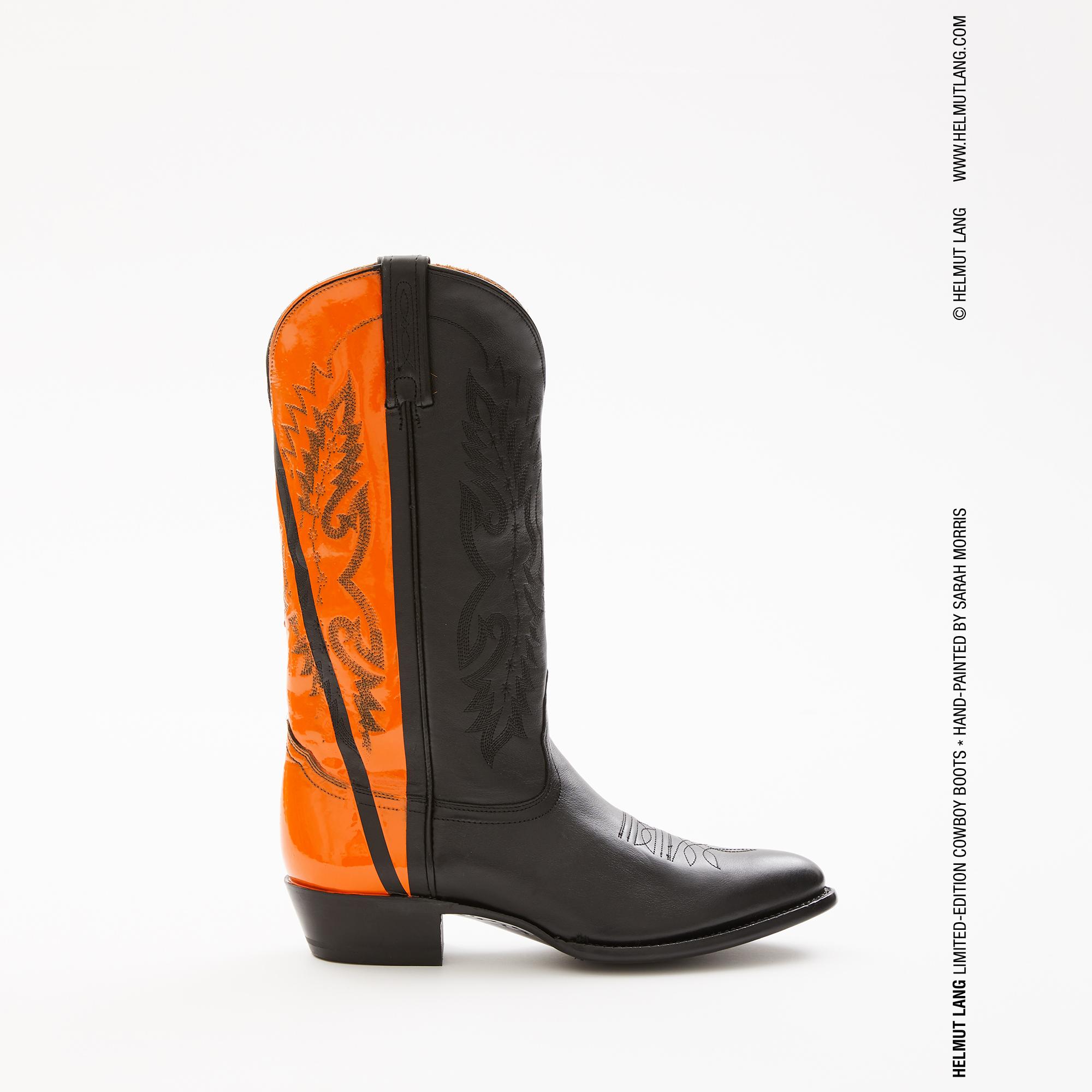 helmut lang cowboy boots