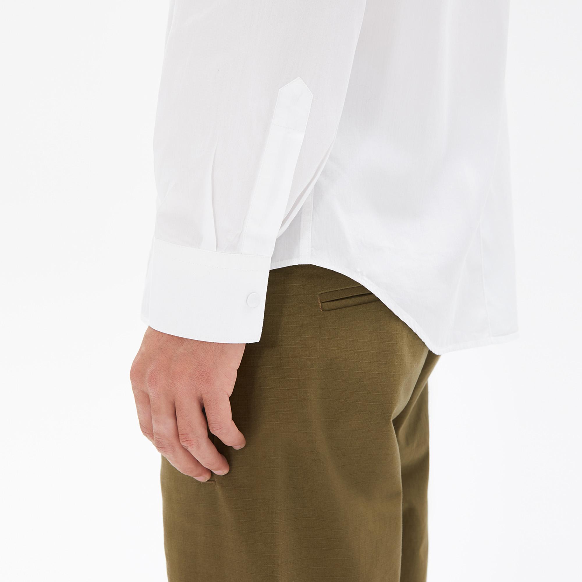 Helmut Lang Press Stud Shirt in Black