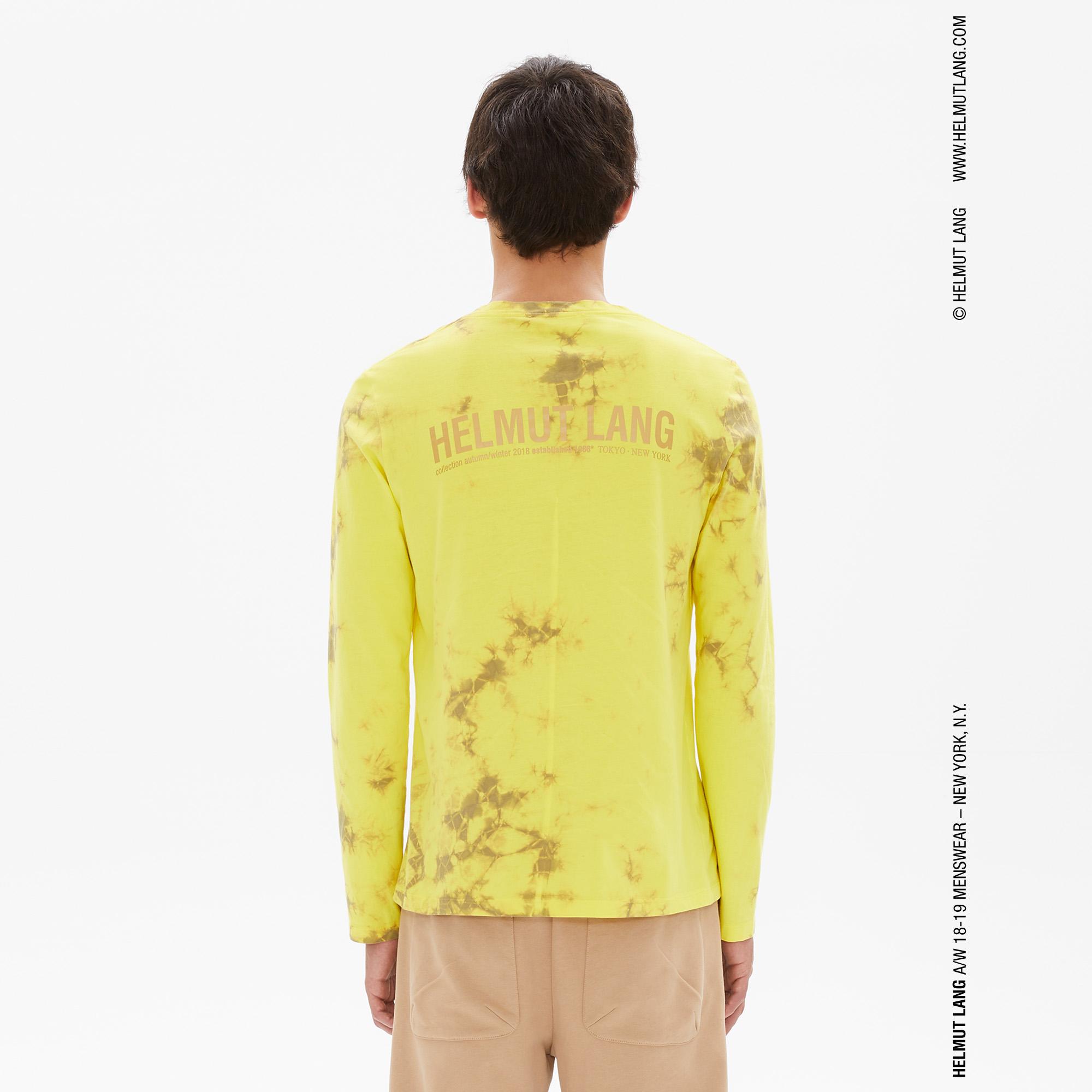 helmut lang tie dye sweatshirt