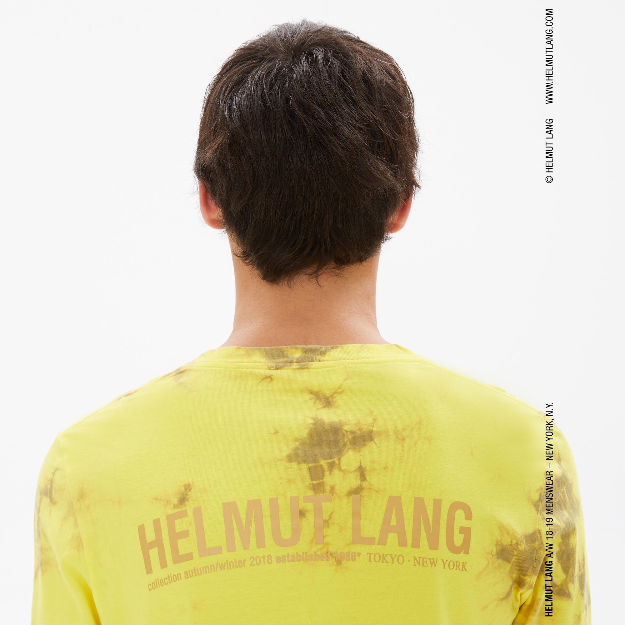 helmut lang tie dye sweatshirt