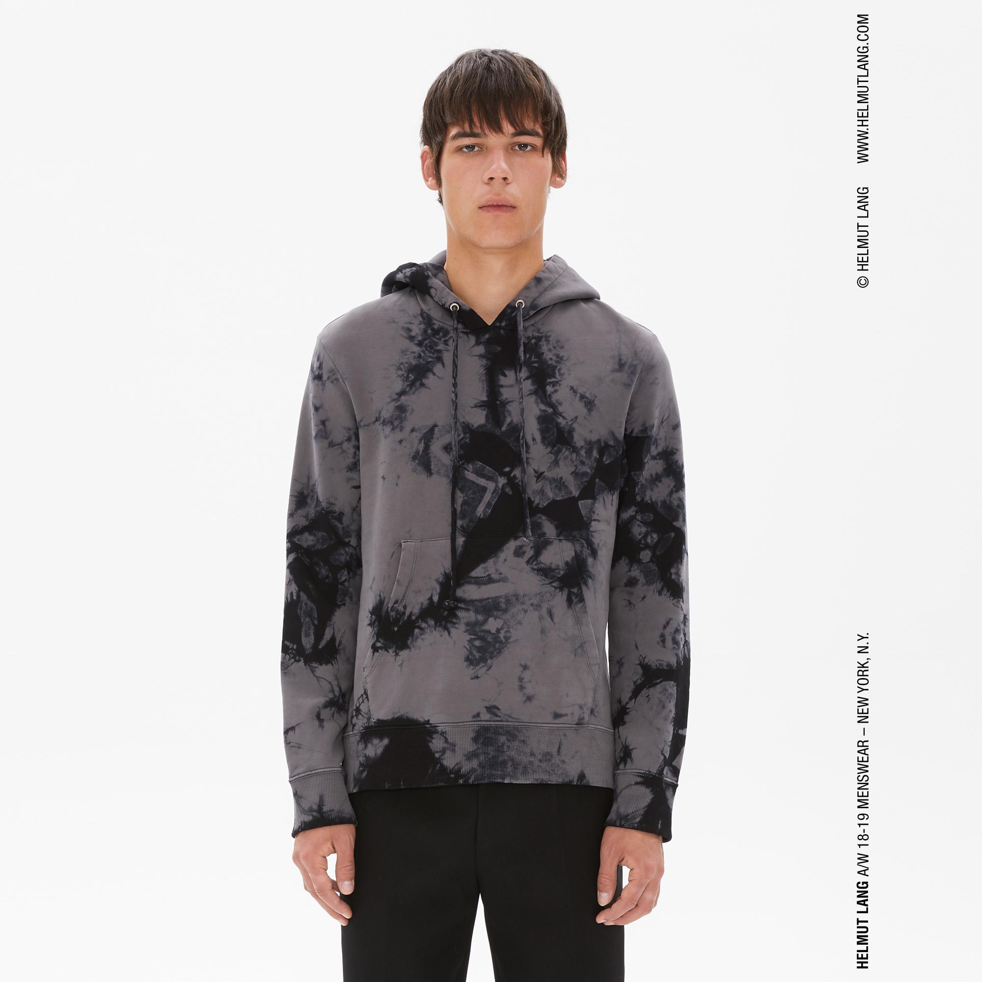 helmut lang tie dye sweatshirt