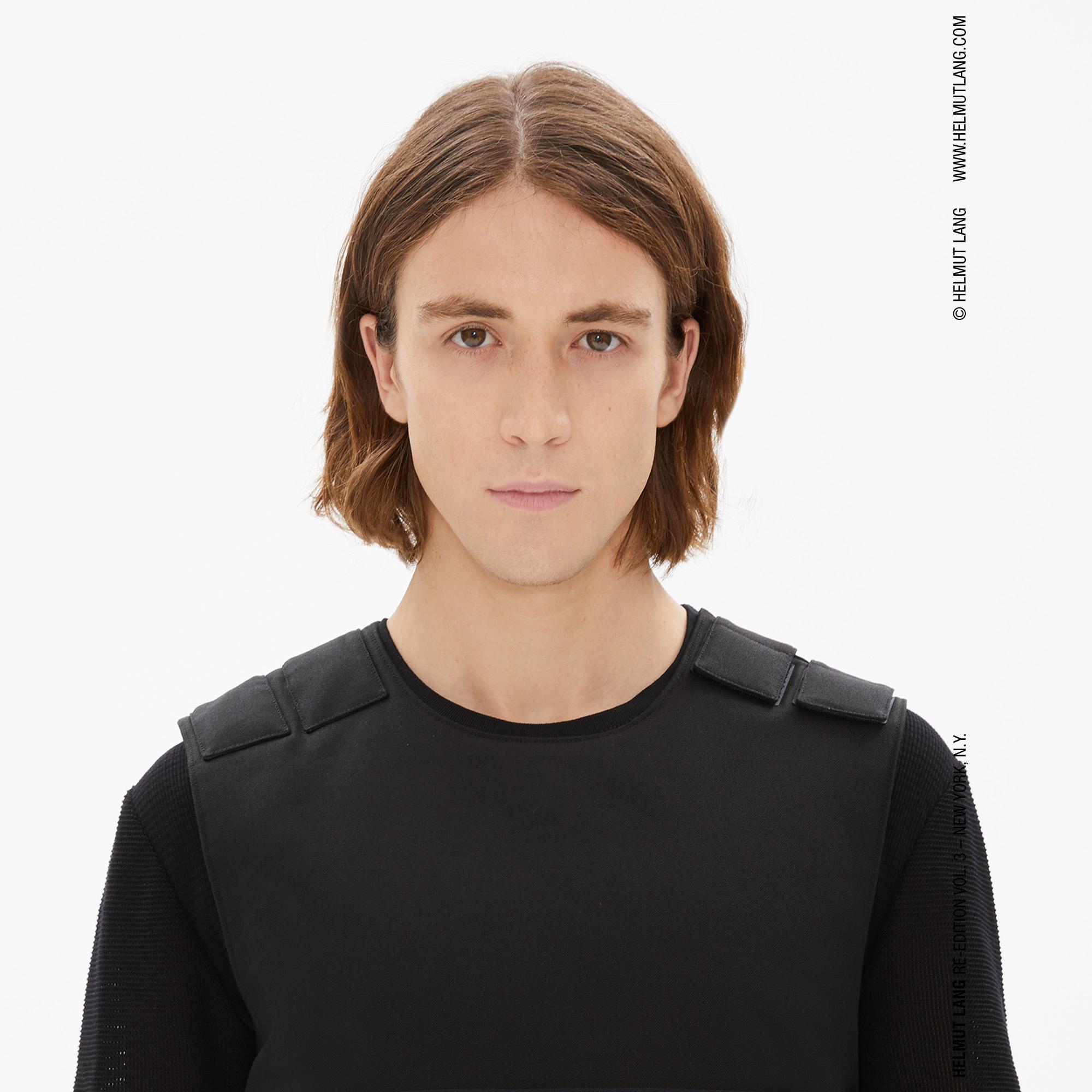 Helmut Lang Re Edition Black Velcro Bulletproof Vest WWW HELMUTLANG COM