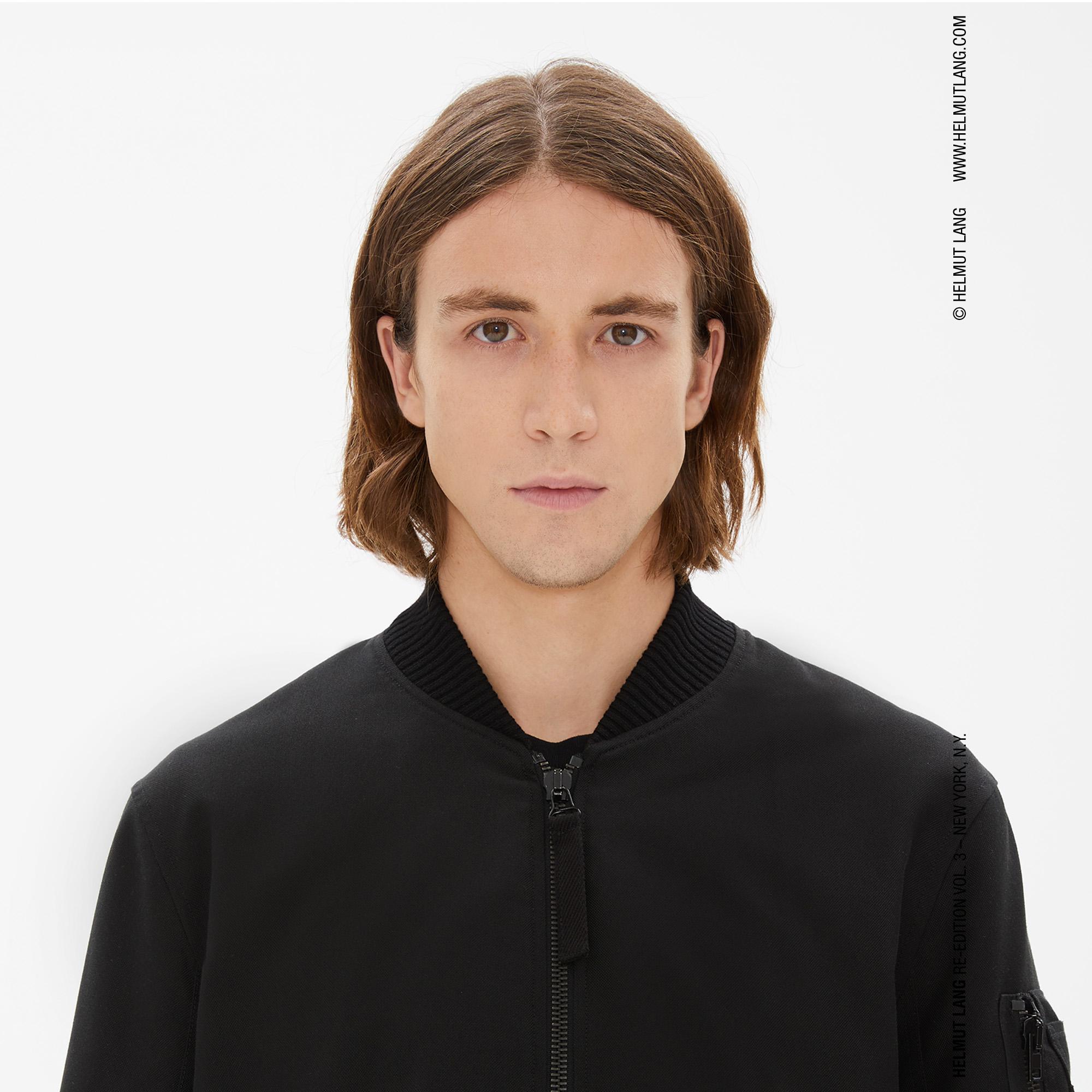 Helmut Lang Re-Edition Men's Black Bondage Bomber Jacket | WWW ...