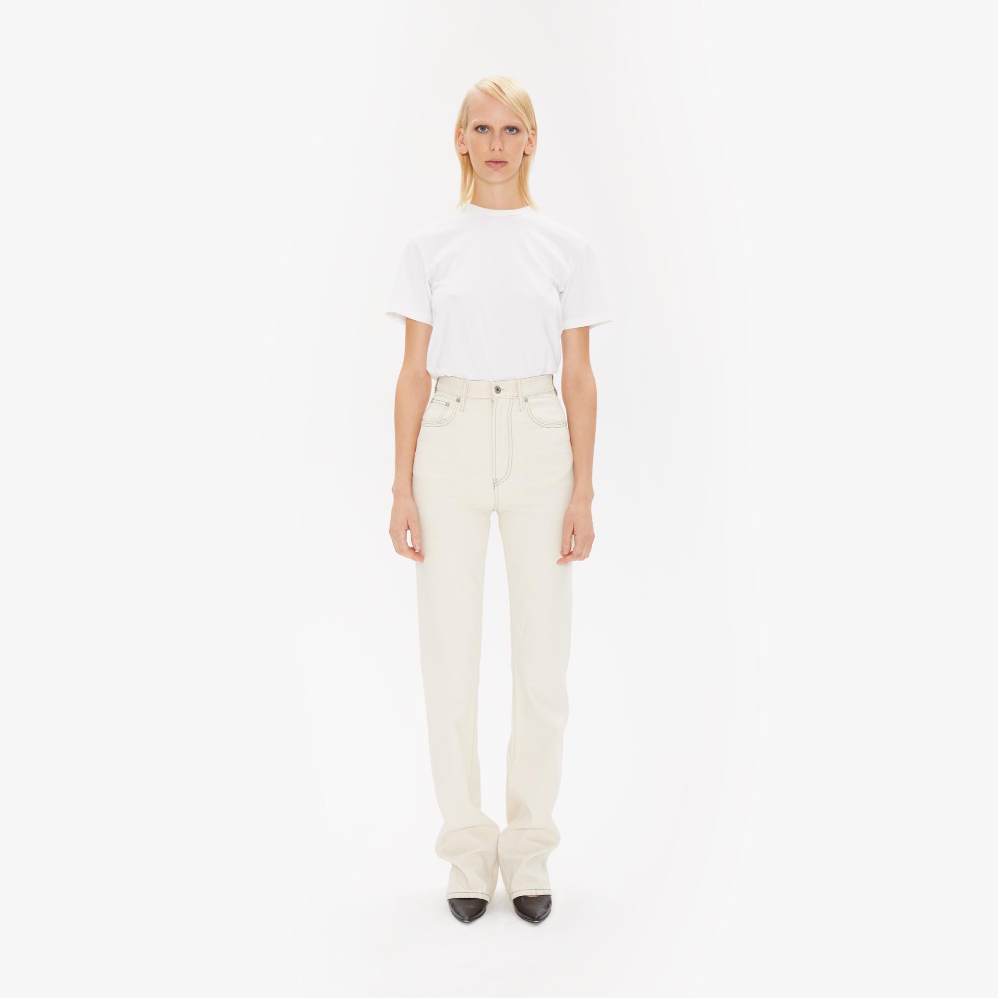 Helmut Lang Femme Hi Bootcut Jeans 