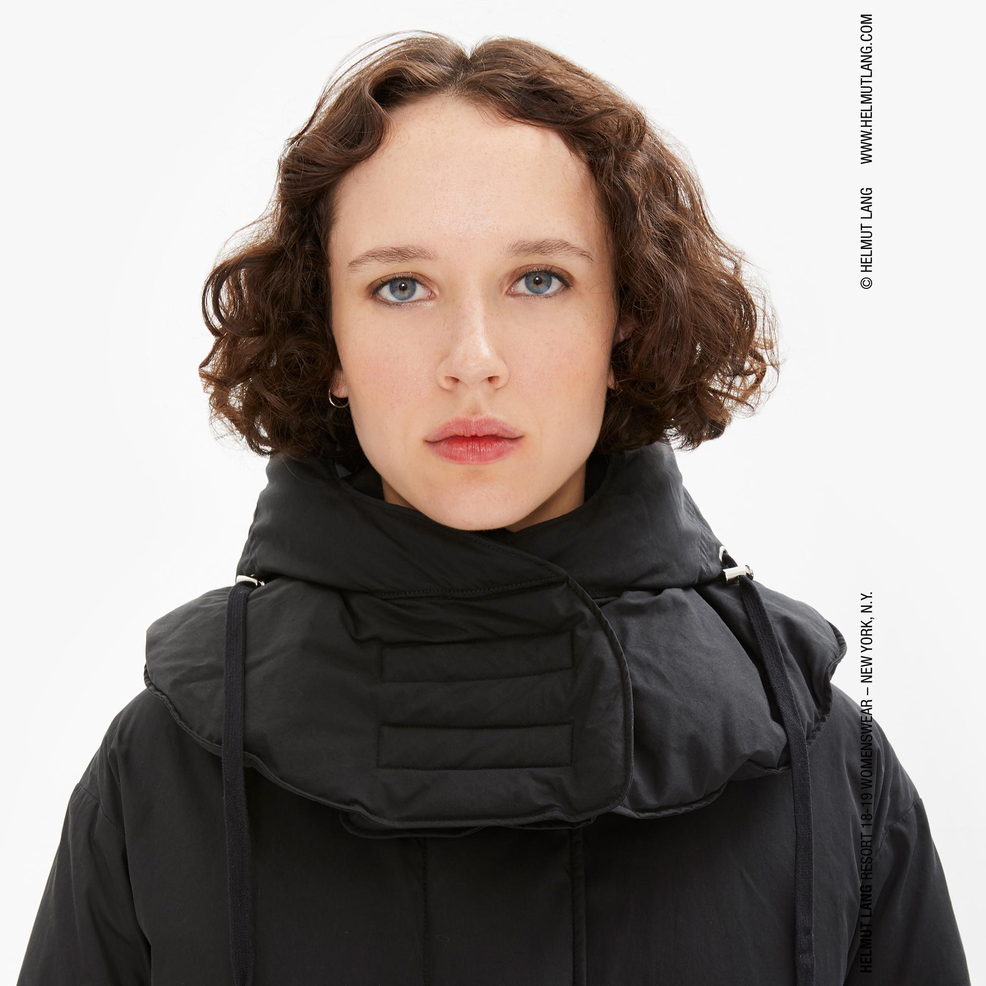 Helmut Lang Black Cotton Nylon Puffer | WWW.HELMUTLANG.COM