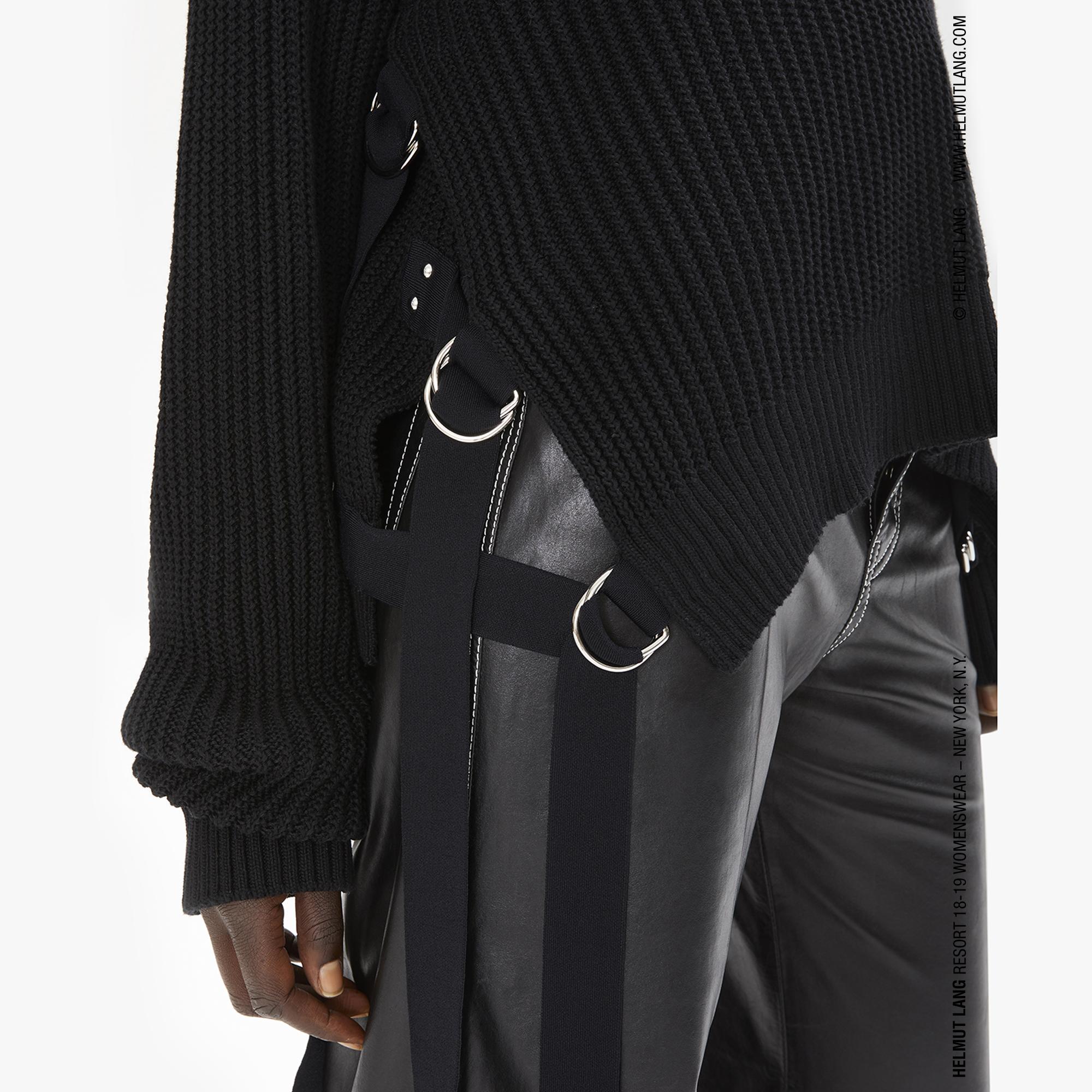 helmut lang black sweater