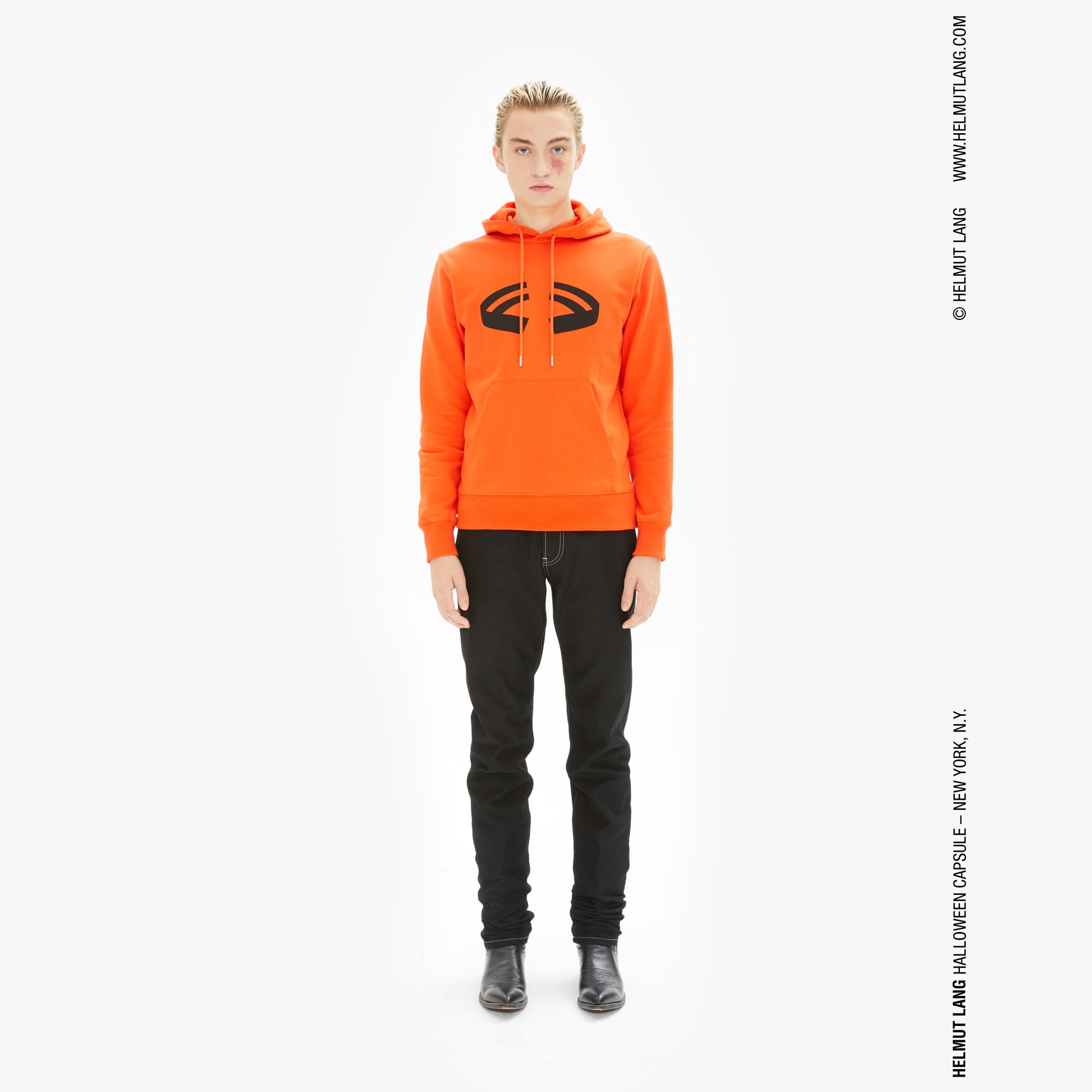 helmut lang halloween hoodie