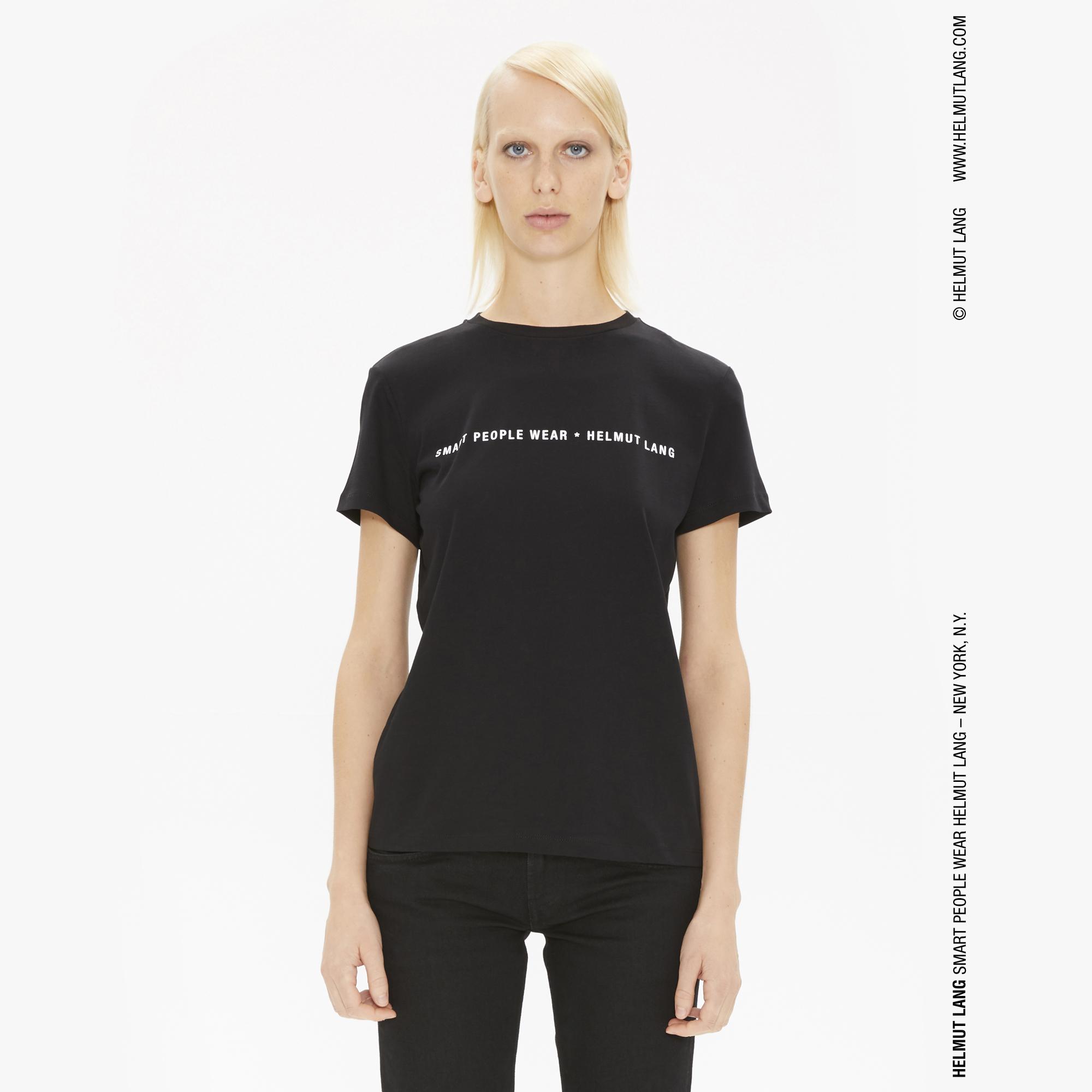 smart people wear helmut lang hoodie