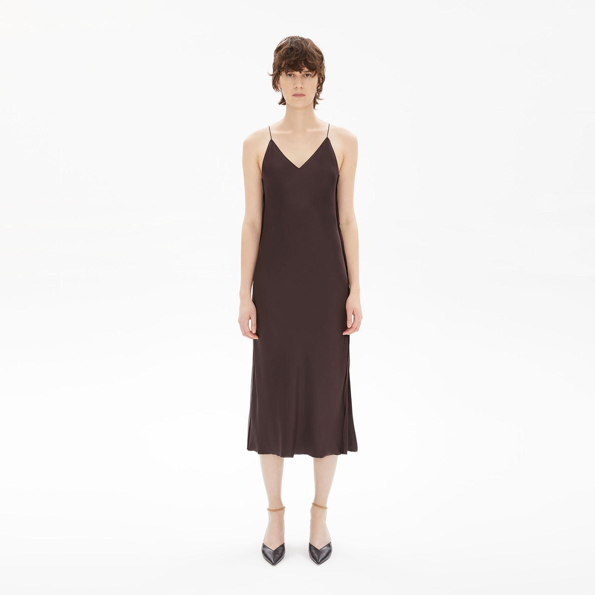 helmut lang midi dress