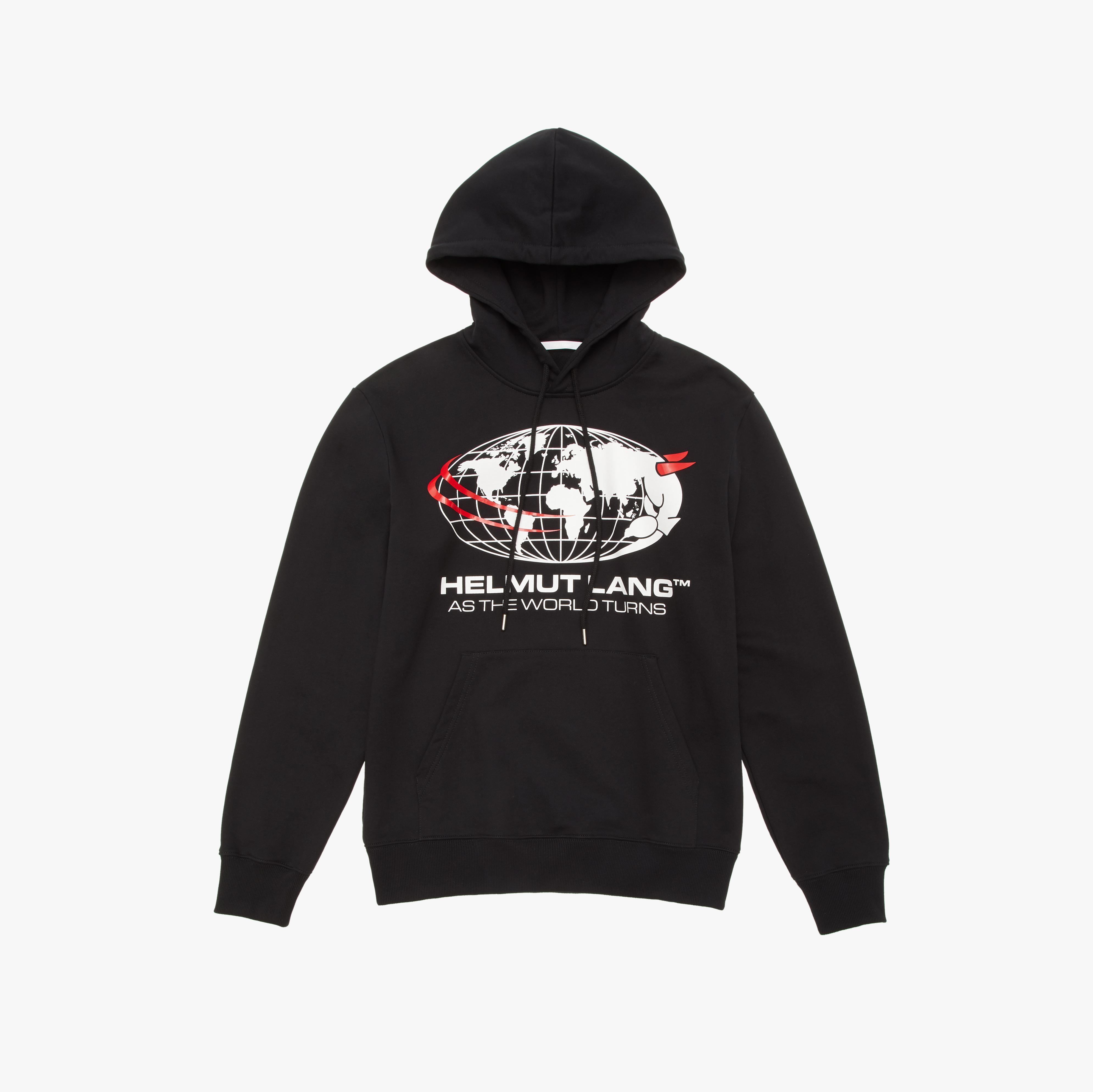 double hooded sweatshirt floral