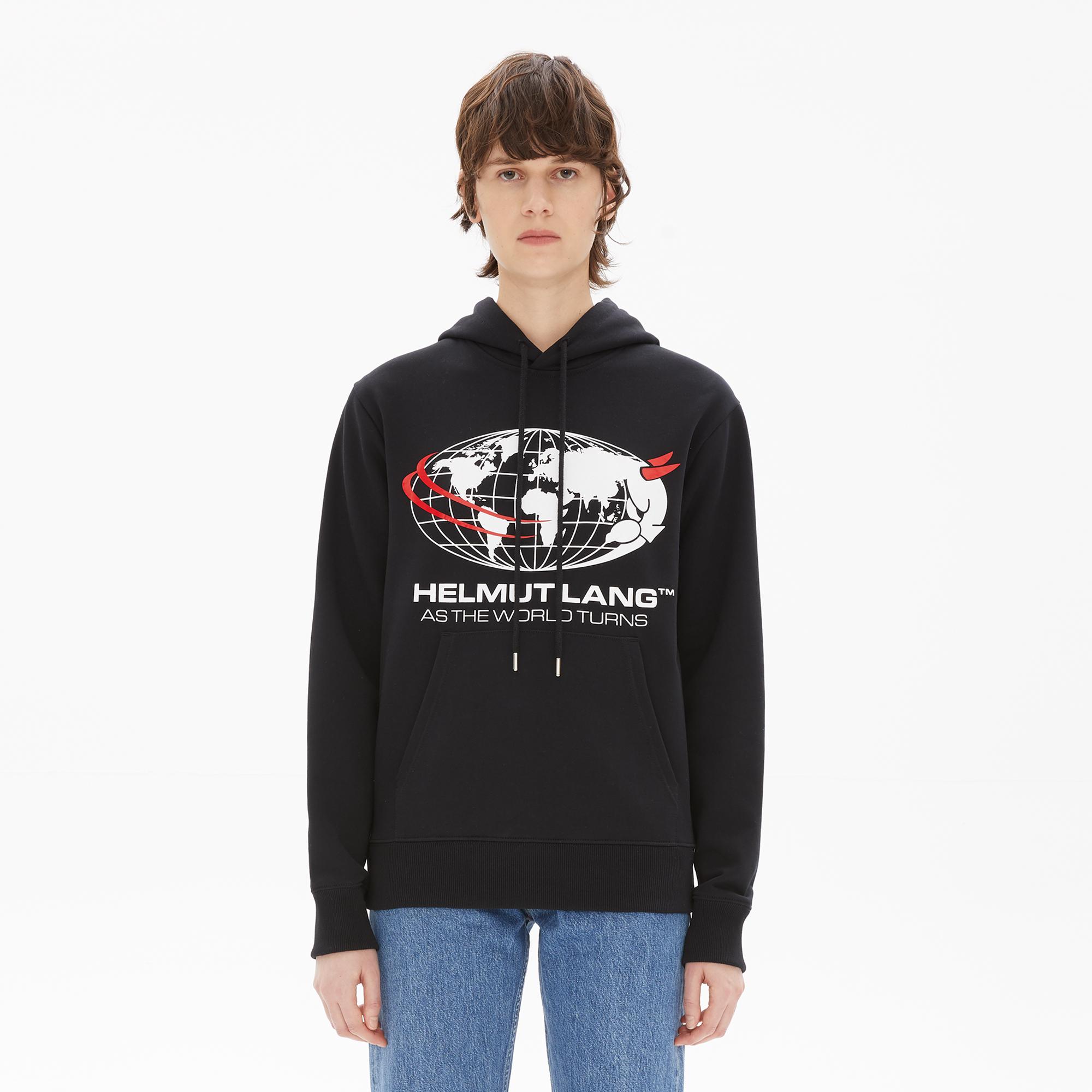 helmut lang world turns hoodie