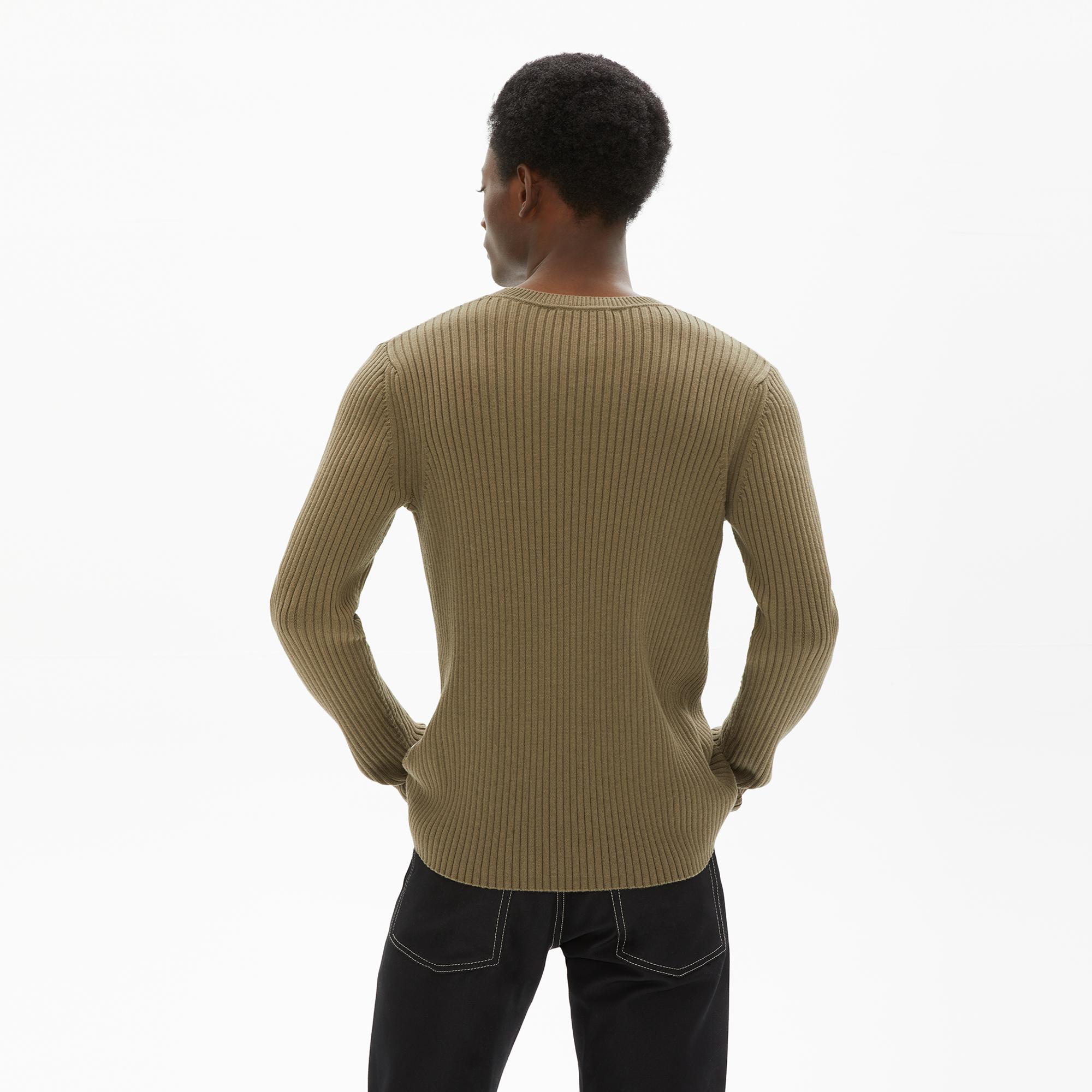 helmut lang ribbed sweater