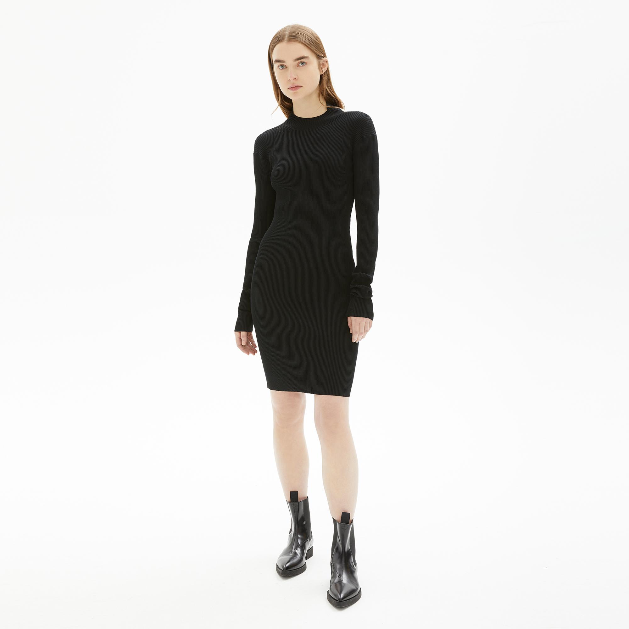 helmut lang black dress