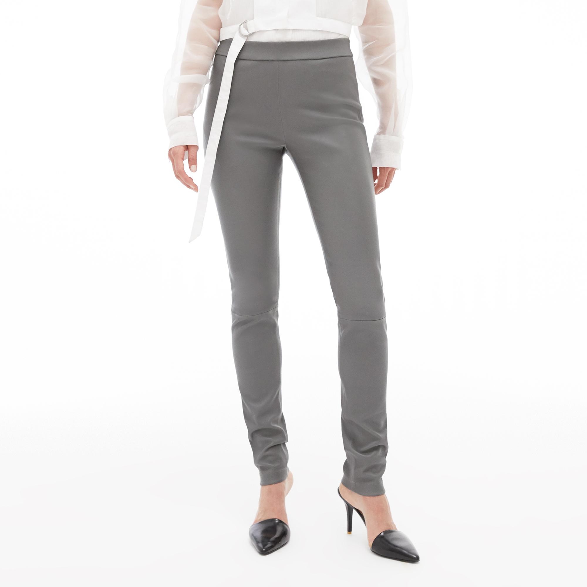 helmut lang stretch leather leggings