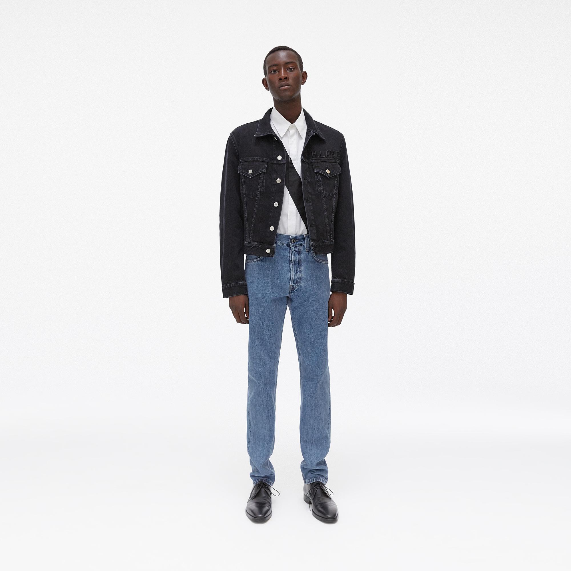 helmut lang jean jacket