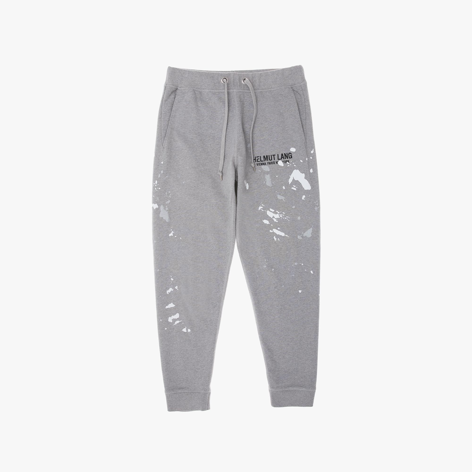 helmut lang logo sweatpants