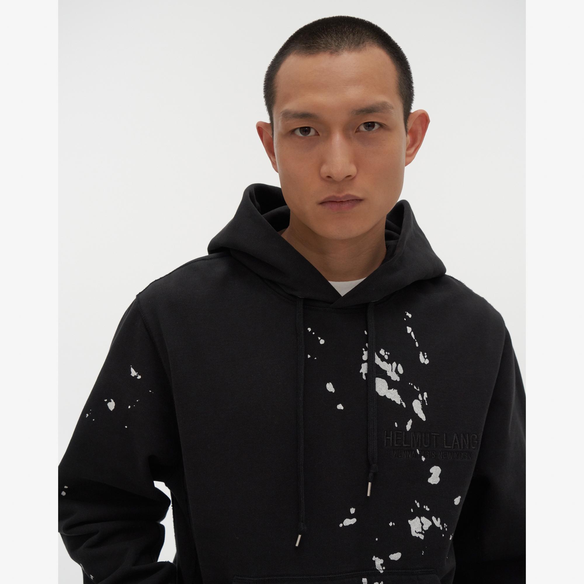 helmut lang hoodie black