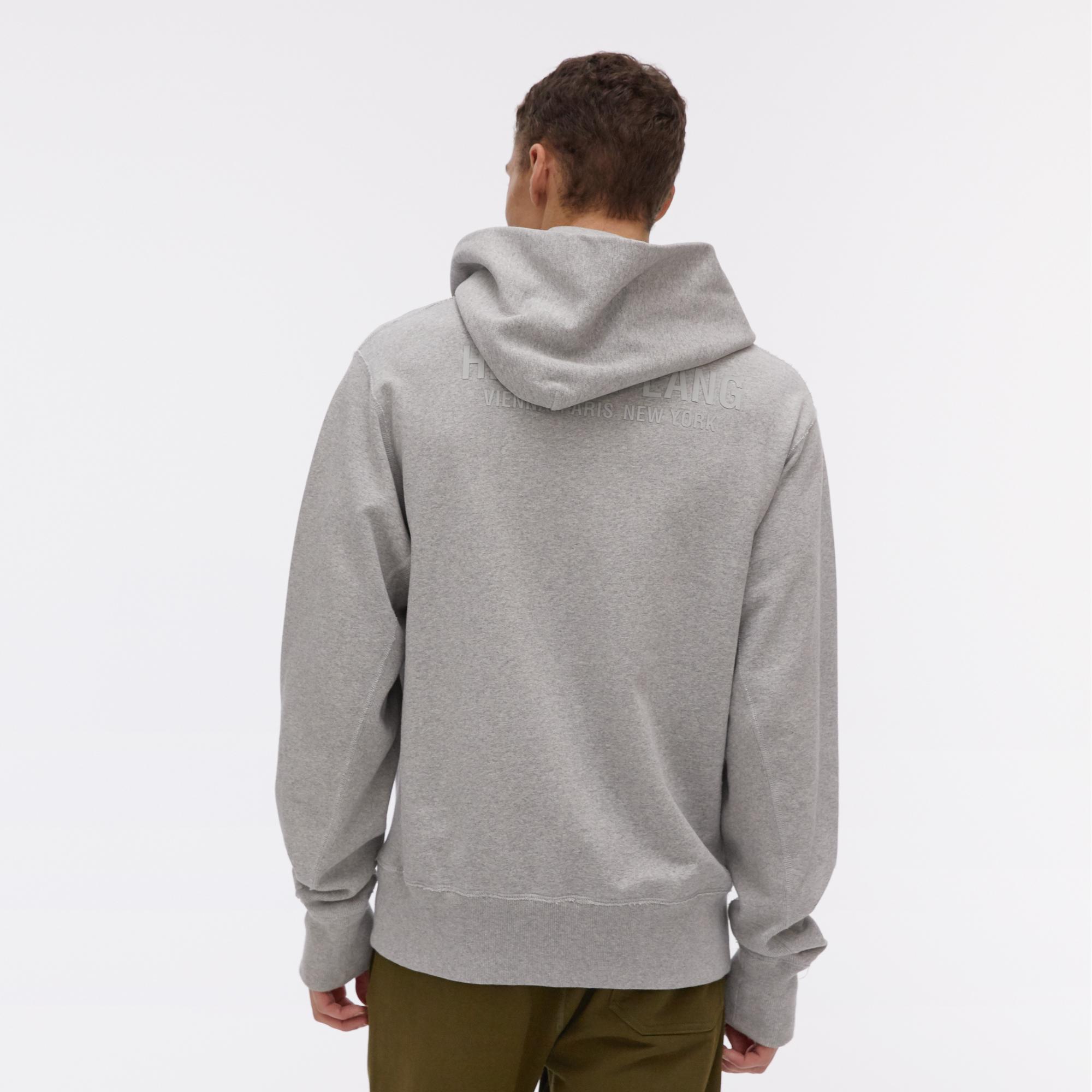 helmut lang fur hoodie