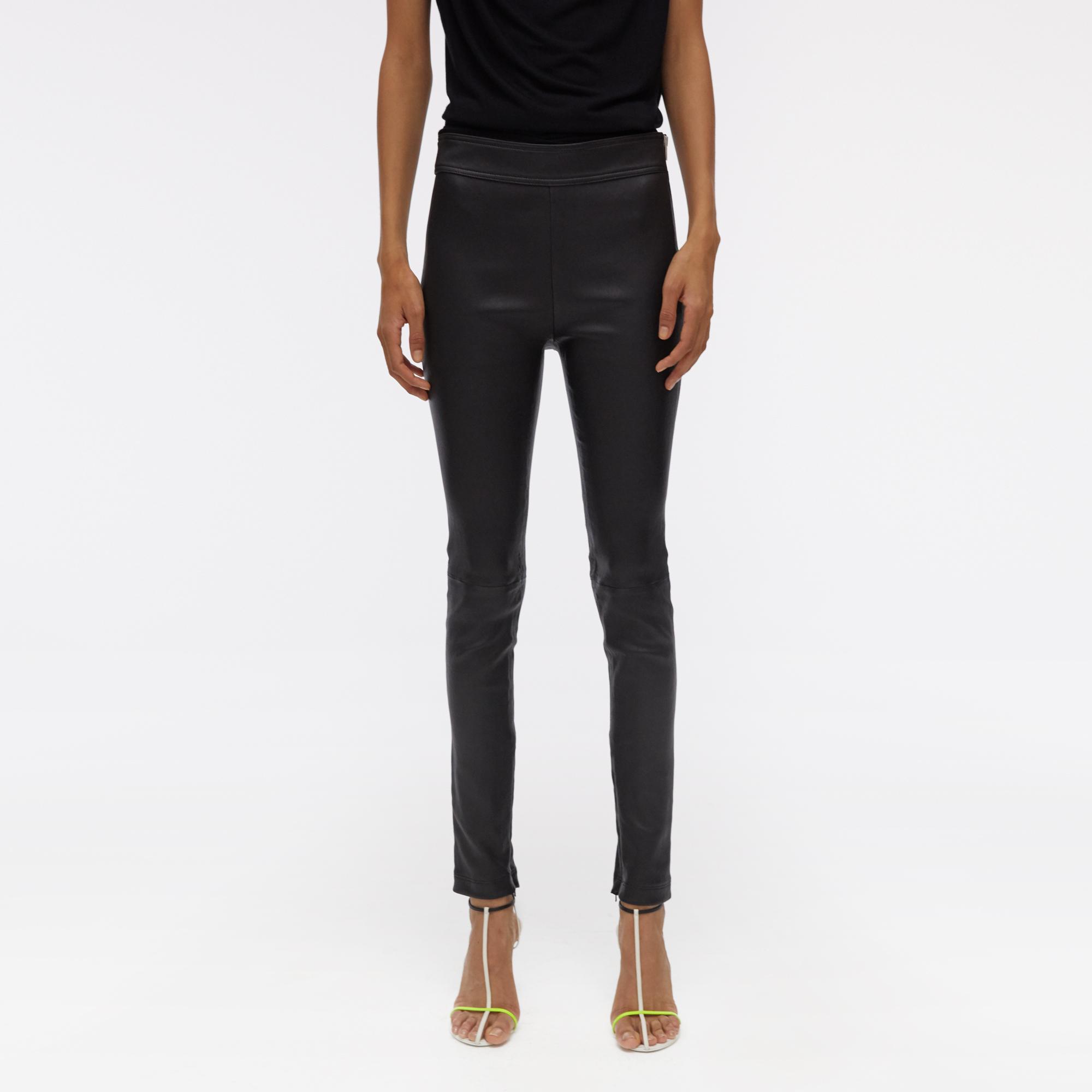Helmut Lang Side Zip Leather Legging | WWW.HELMUTLANG.COM