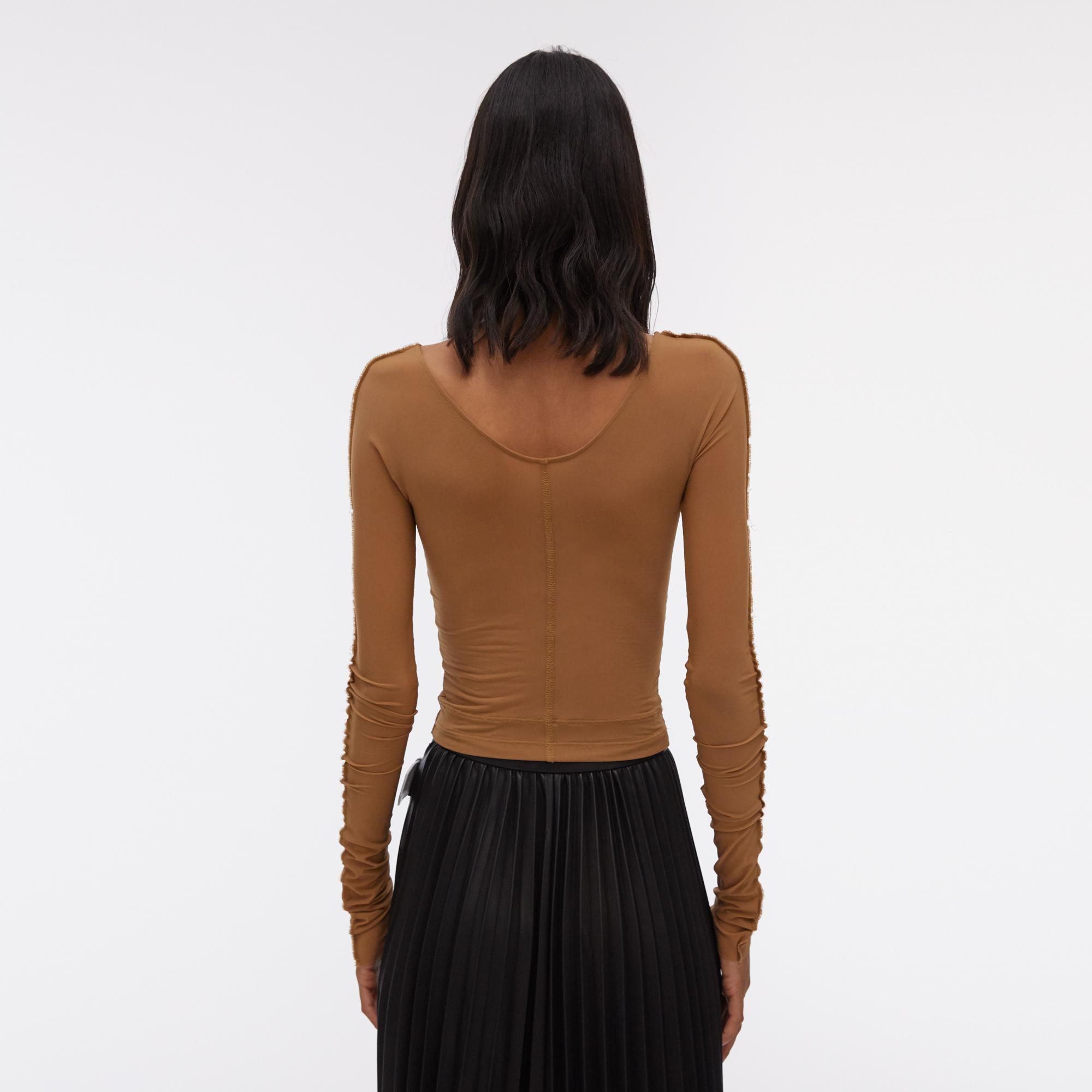 helmut lang sheer top