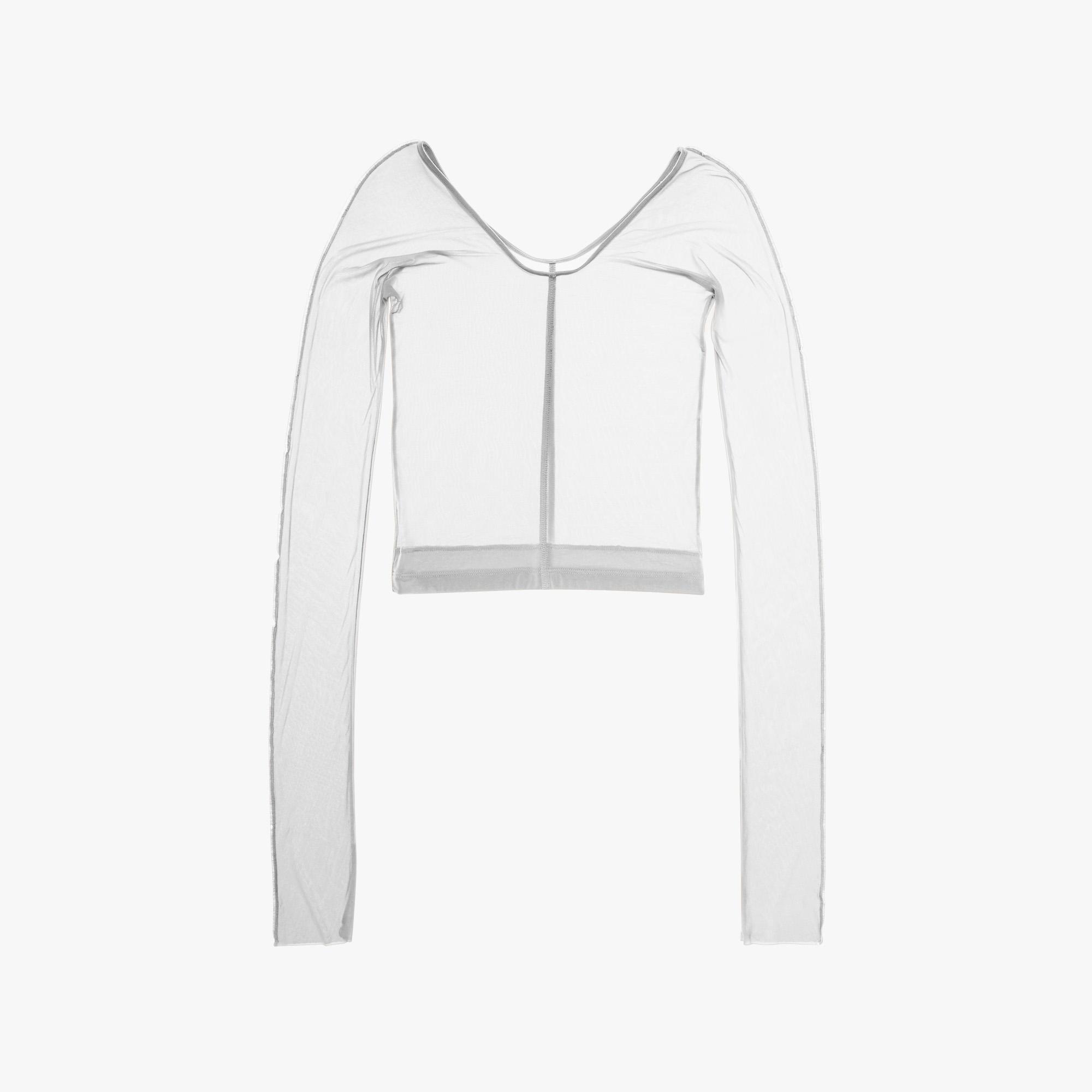 helmut lang sheer top