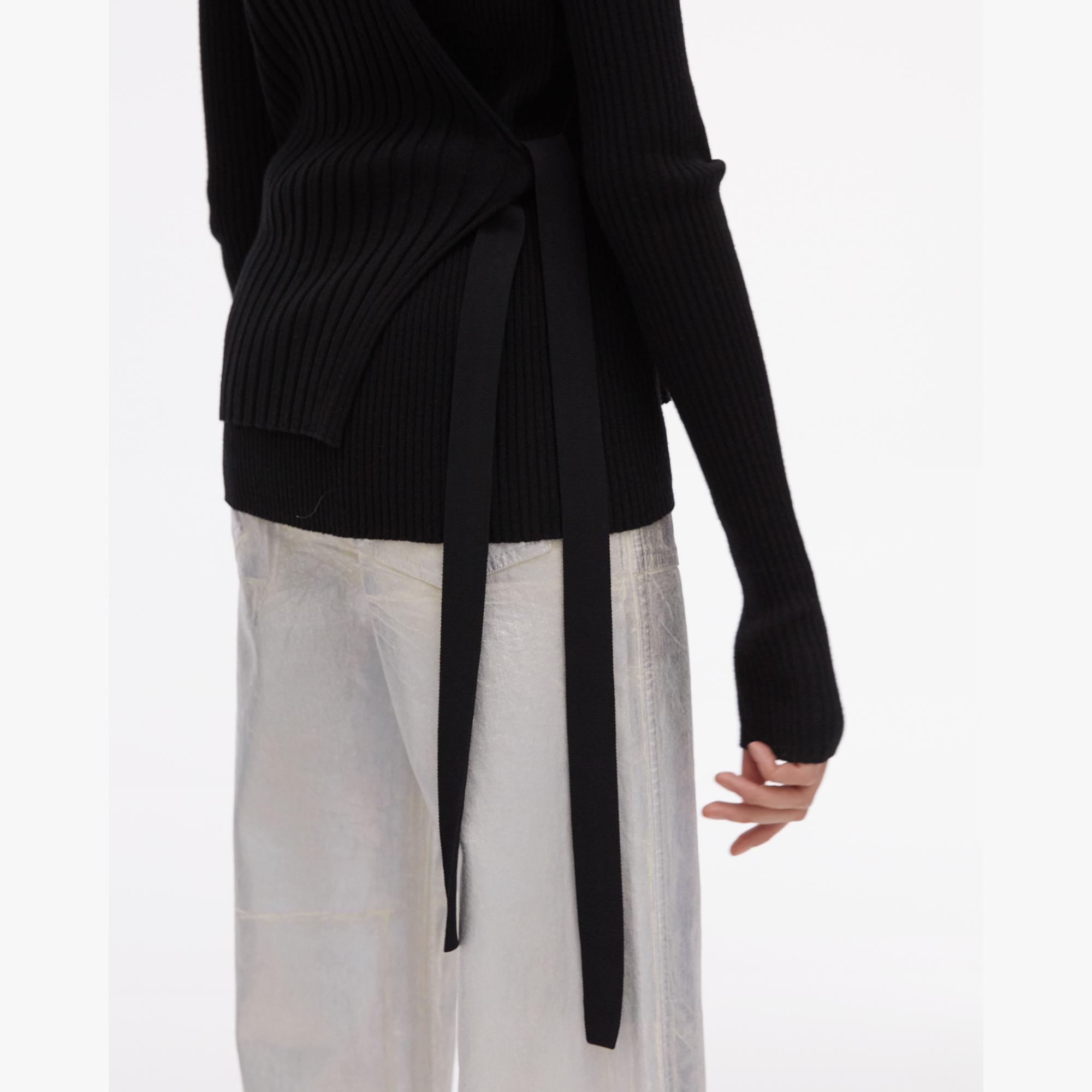 helmut lang ribbed sweater