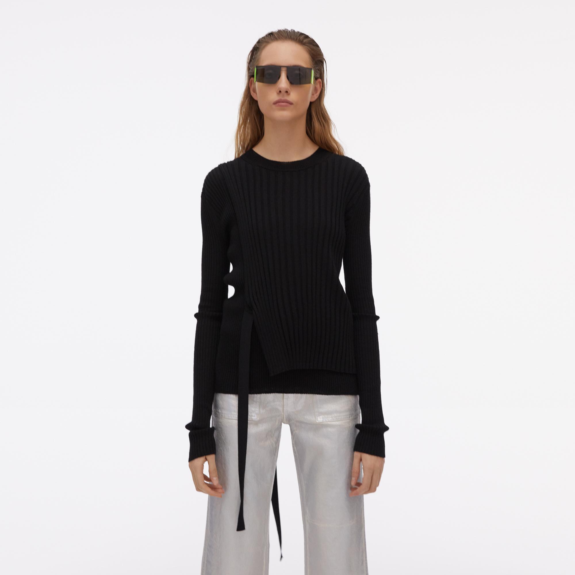 helmut lang ribbed sweater