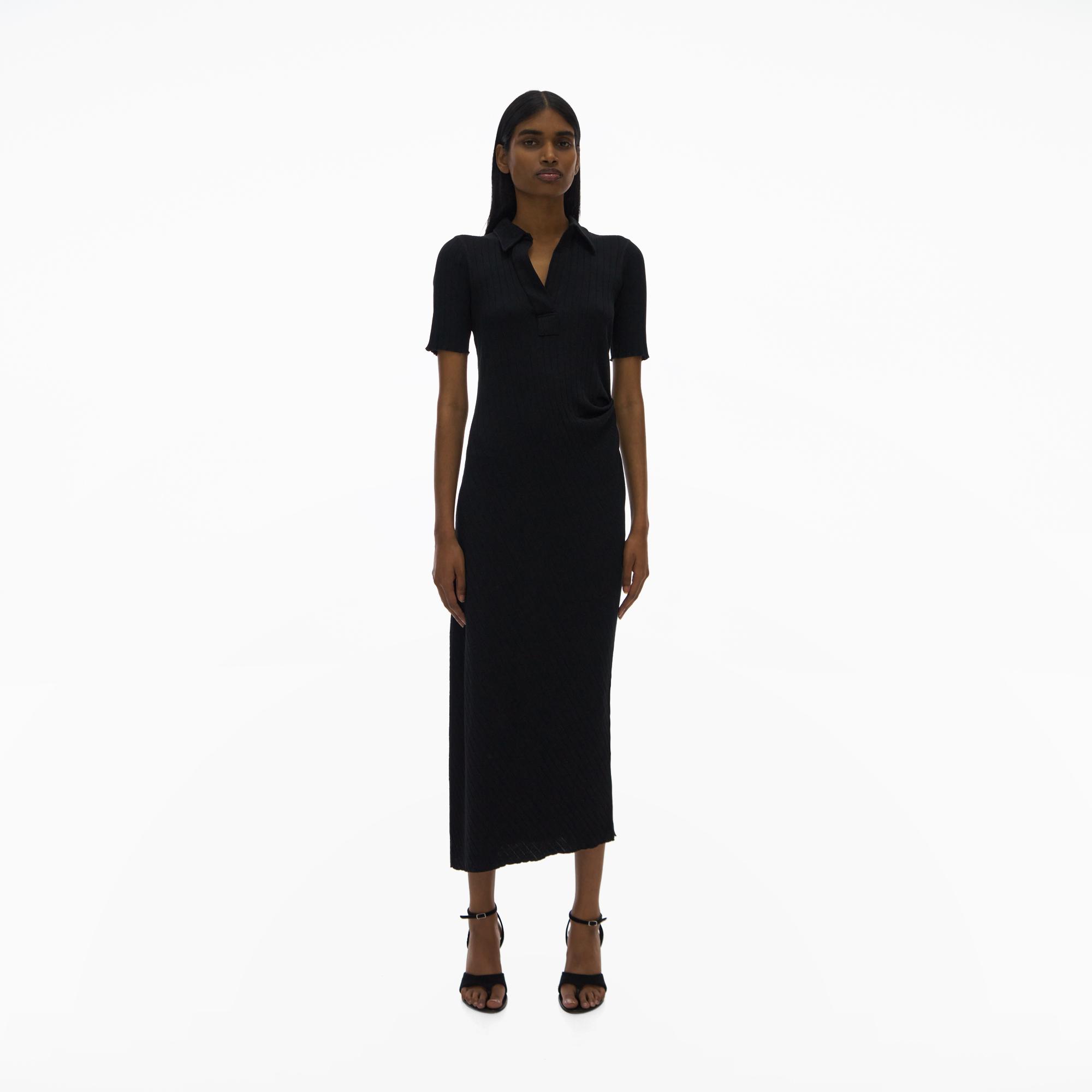 helmut lang midi dress