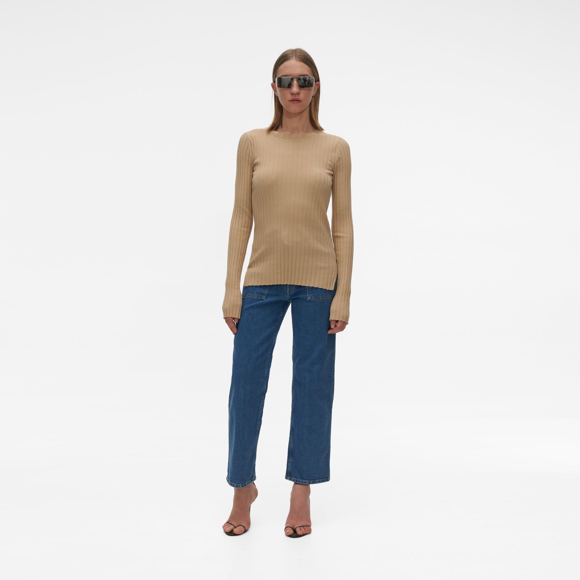 helmut lang ribbed sweater