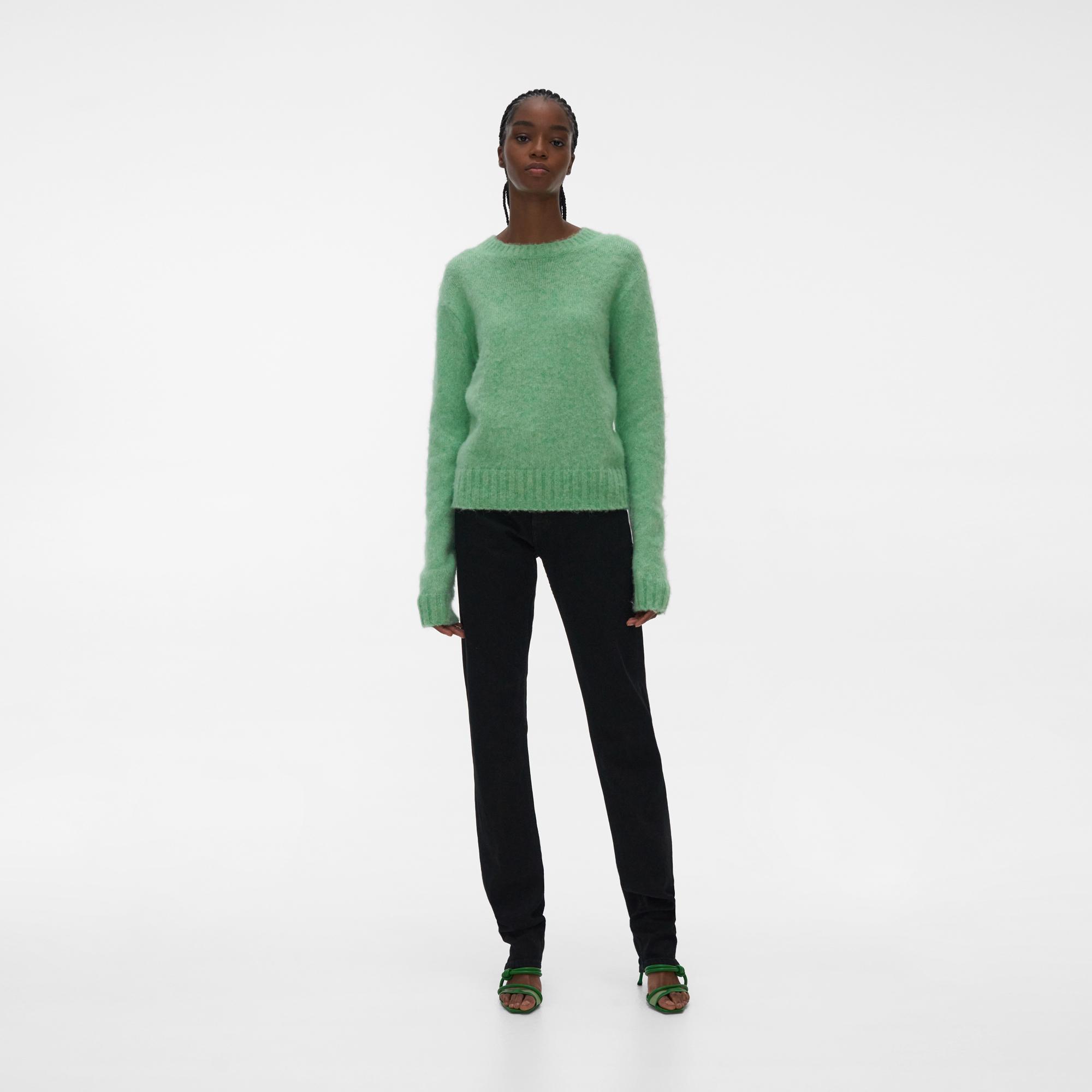 helmut lang brushed wool sweater