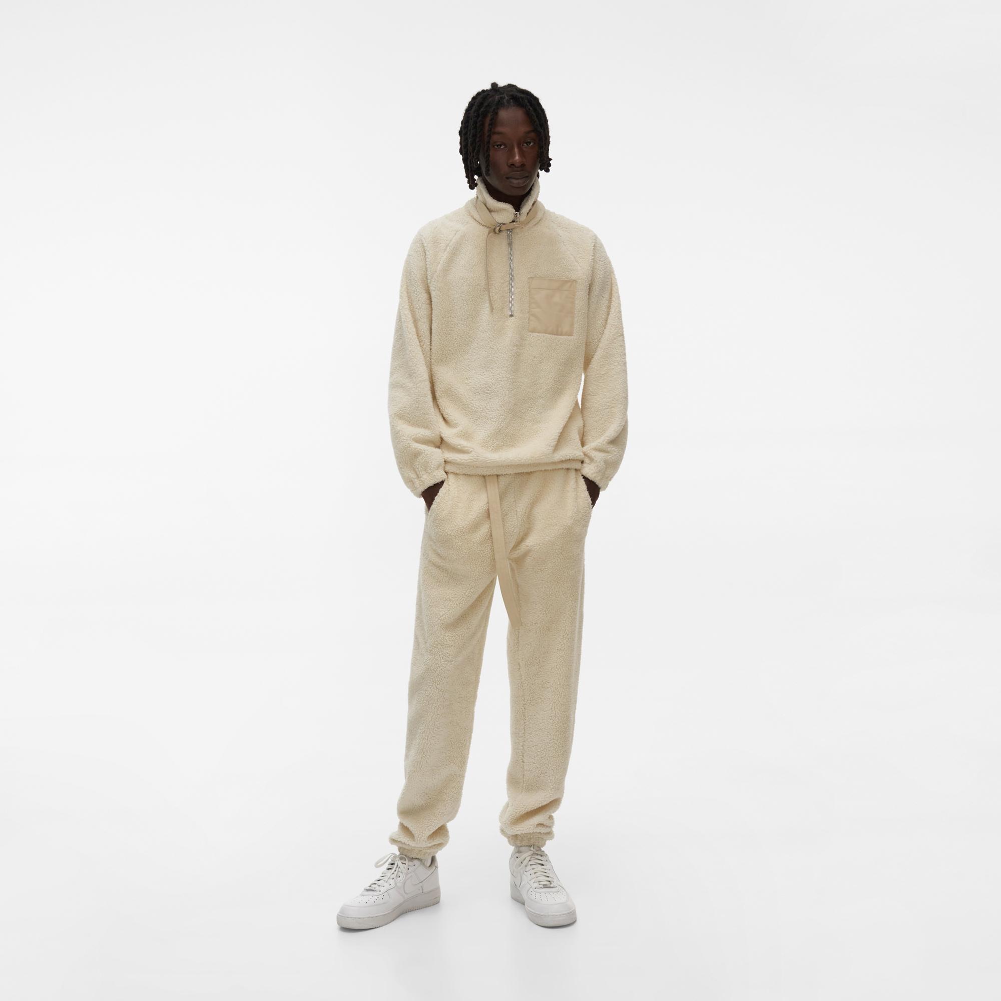 sf sherpa fleece sweatpant