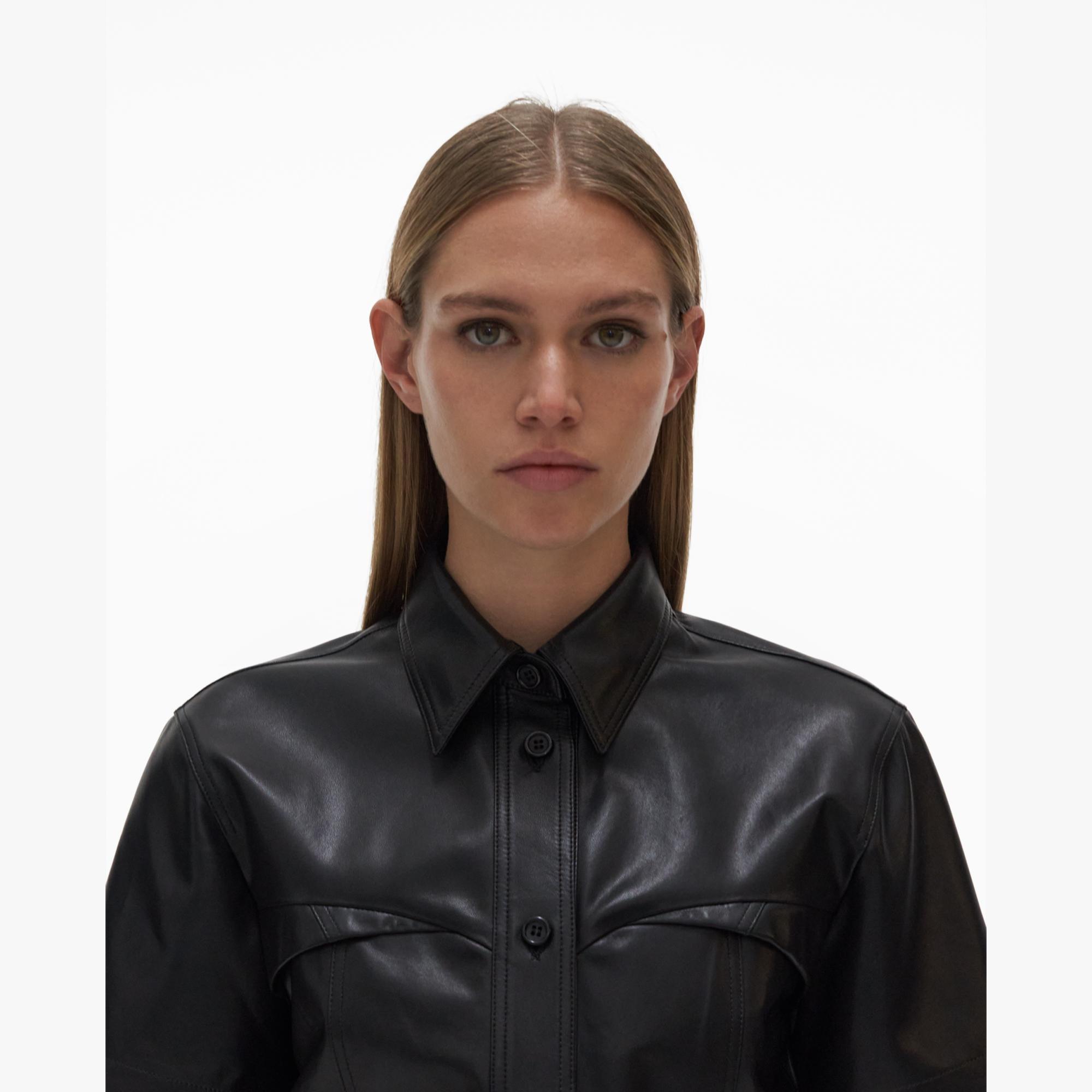 Helmut Lang Leather Shirt | WWW.HELMUTLANG.COM