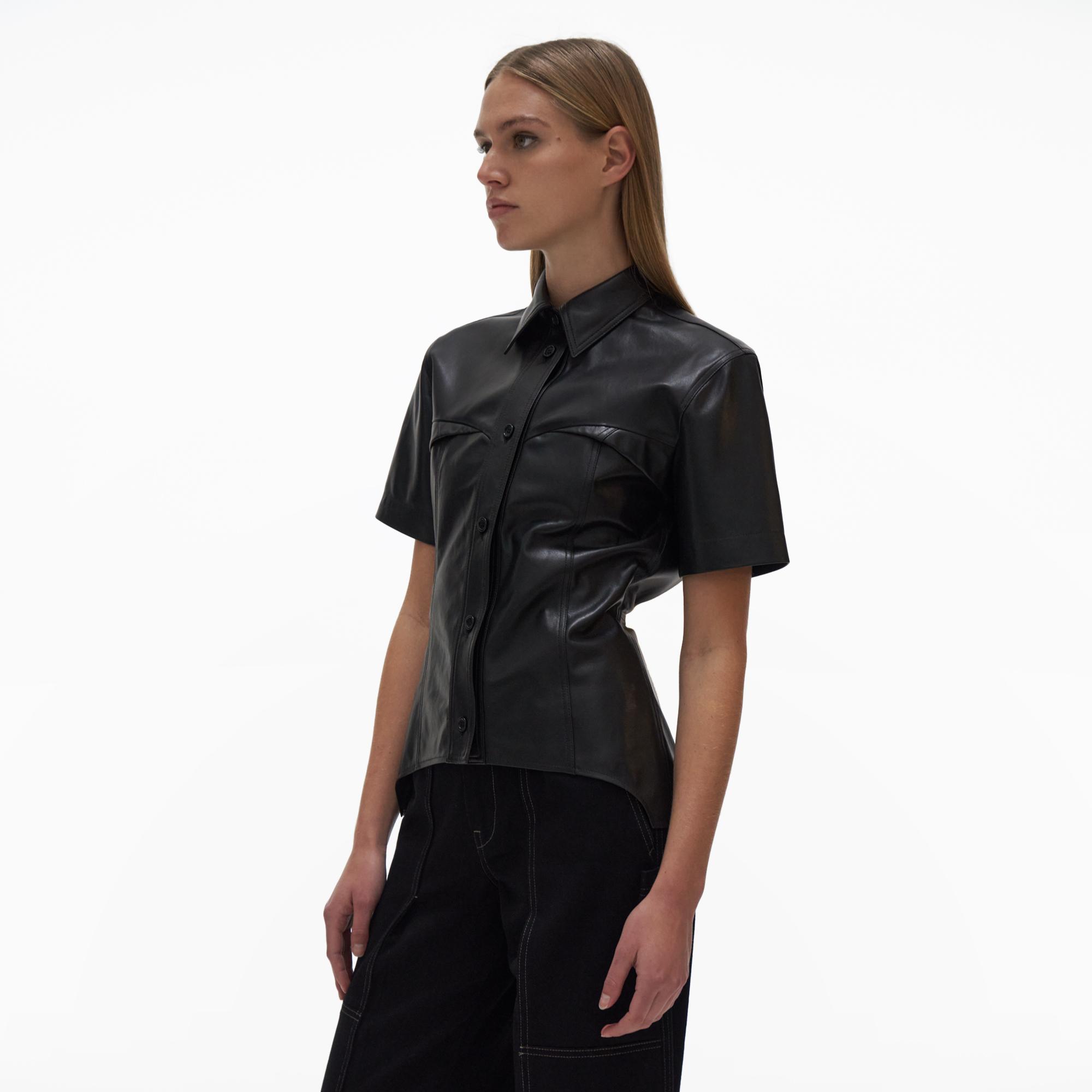 Helmut Lang Leather Shirt | WWW.HELMUTLANG.COM