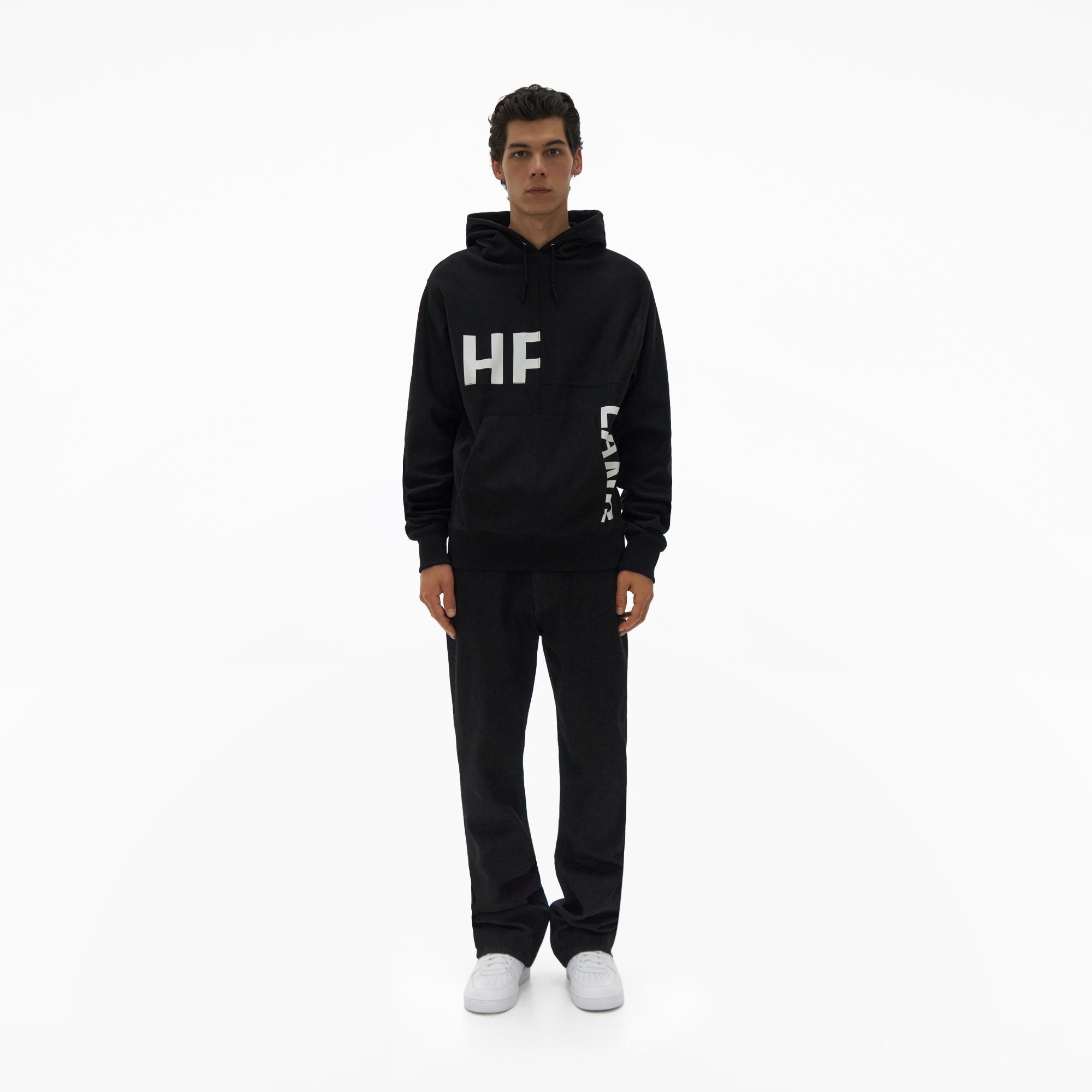 helmut lang patchwork sweater