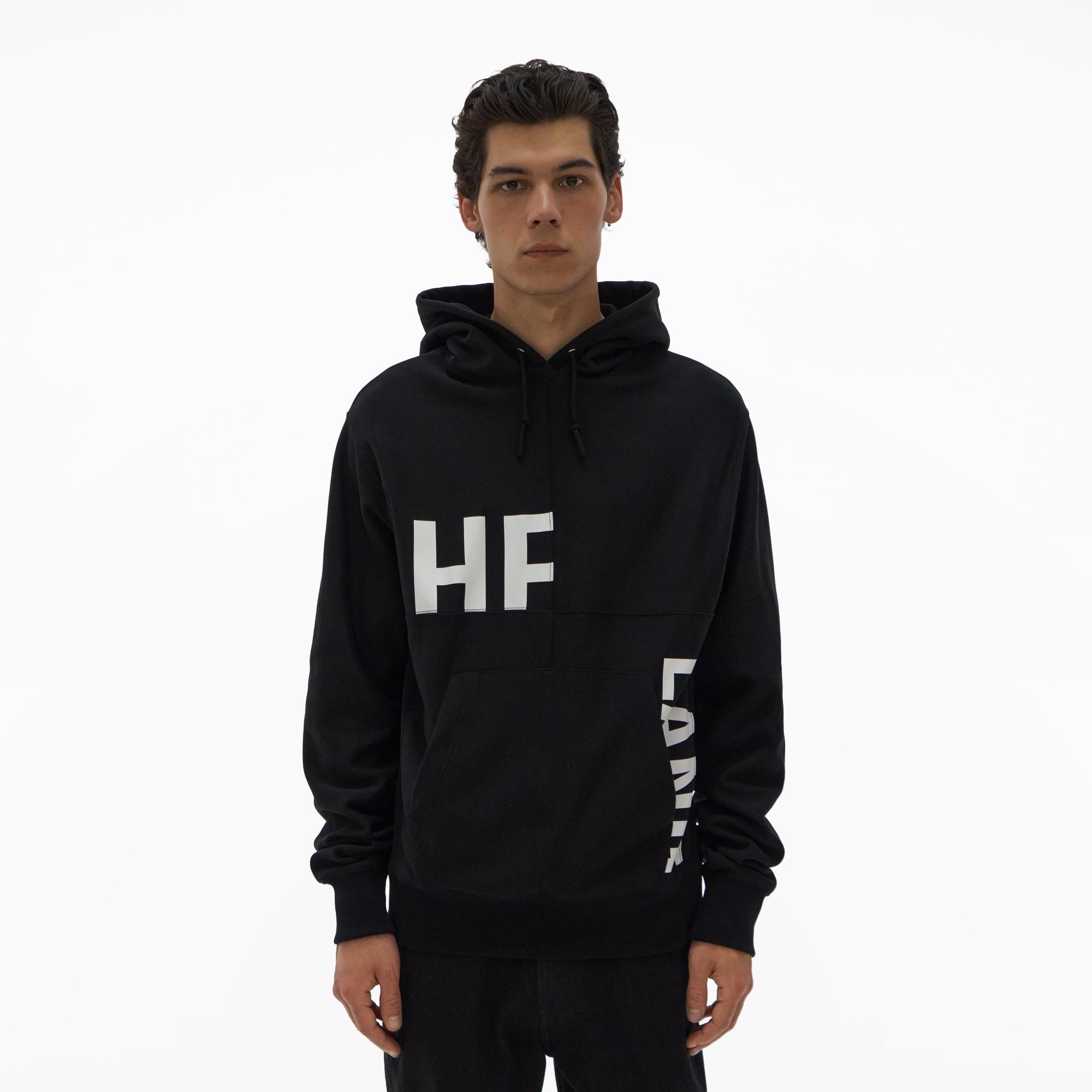 helmut lang patchwork sweater